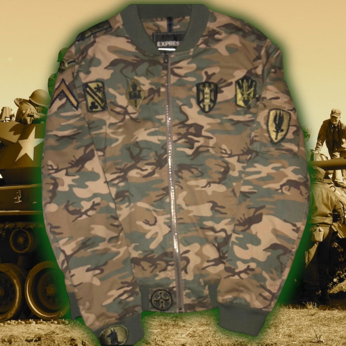 Custom Patchwork Express Bomber 🧥