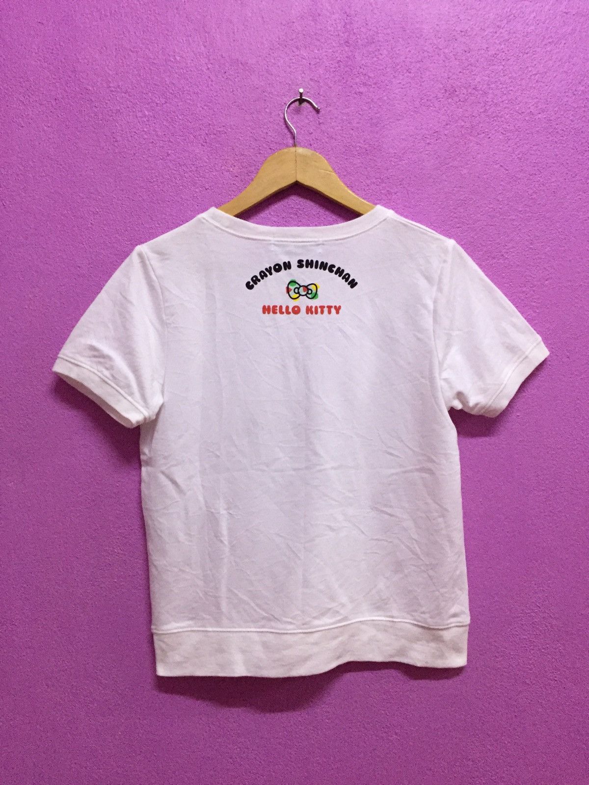 Cartoon Network Crayon Sin Chan x Hello Kitty T-Shirts Size US S / EU 44-46 / 1 - 2 Thumbnail