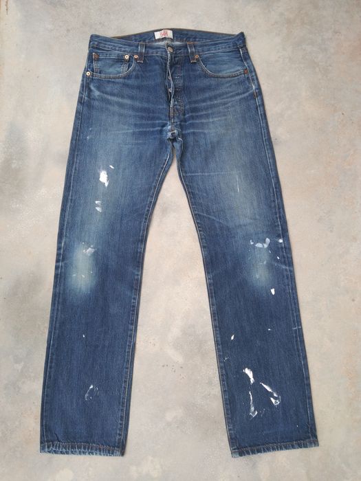 Vintage Vintage Levi's 501 Painter Distressed Jeans 33x33 | Grailed