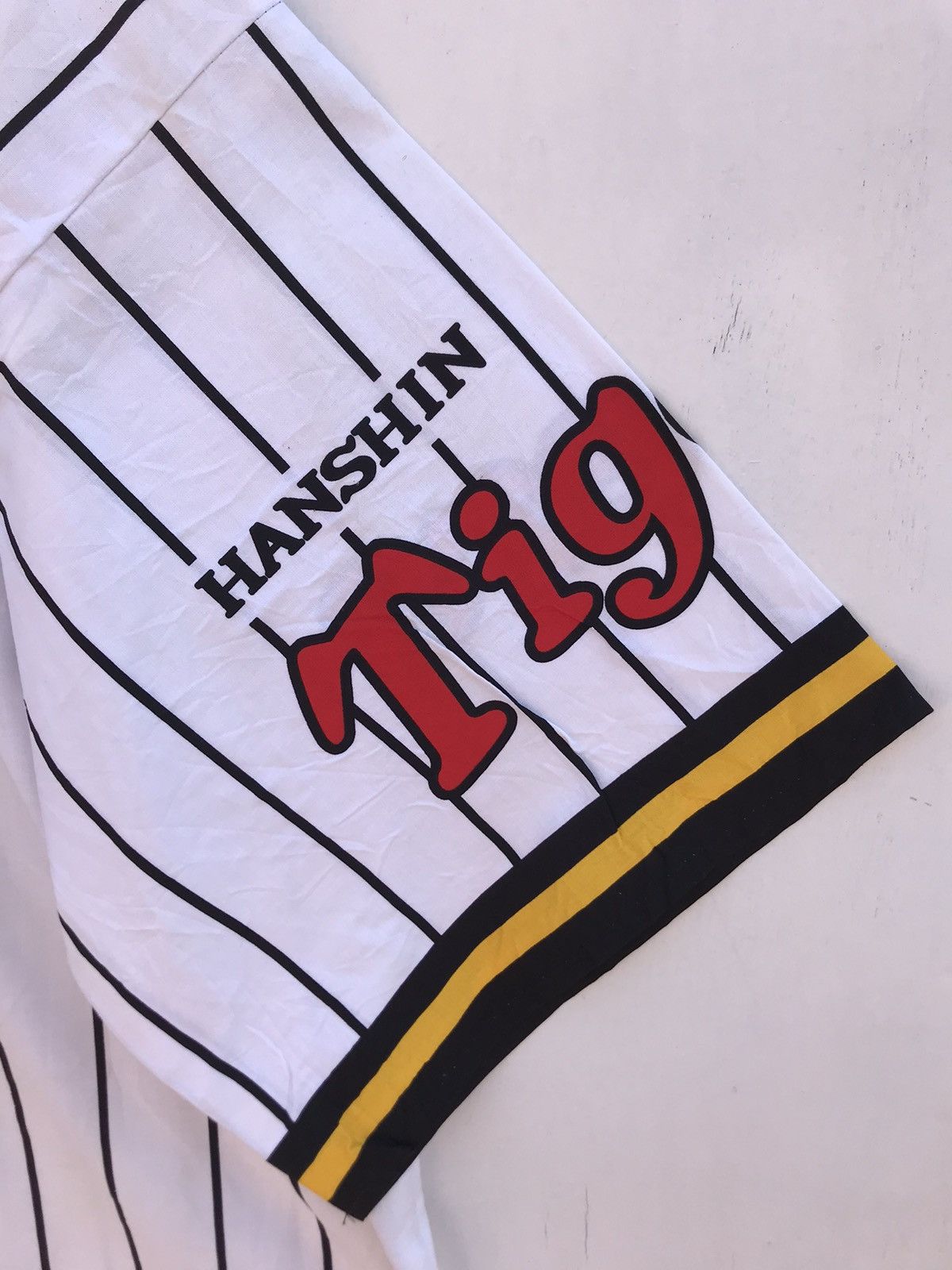 Japanese Brand Vintage Hanshin Tiger Big Logo Kimono Sanjuro Size US L / EU 52-54 / 3 - 5 Thumbnail