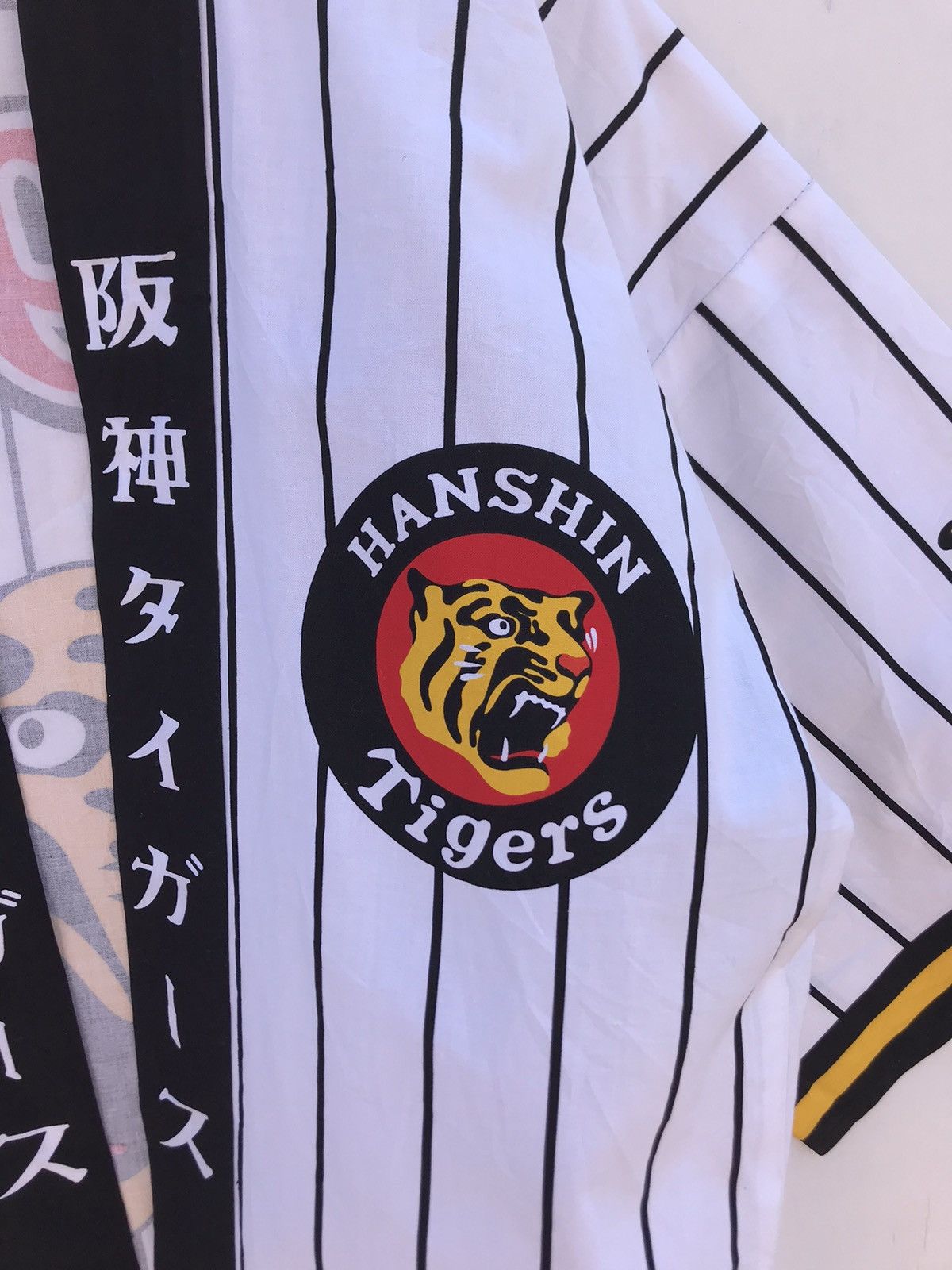Japanese Brand Vintage Hanshin Tiger Big Logo Kimono Sanjuro Size US L / EU 52-54 / 3 - 3 Thumbnail