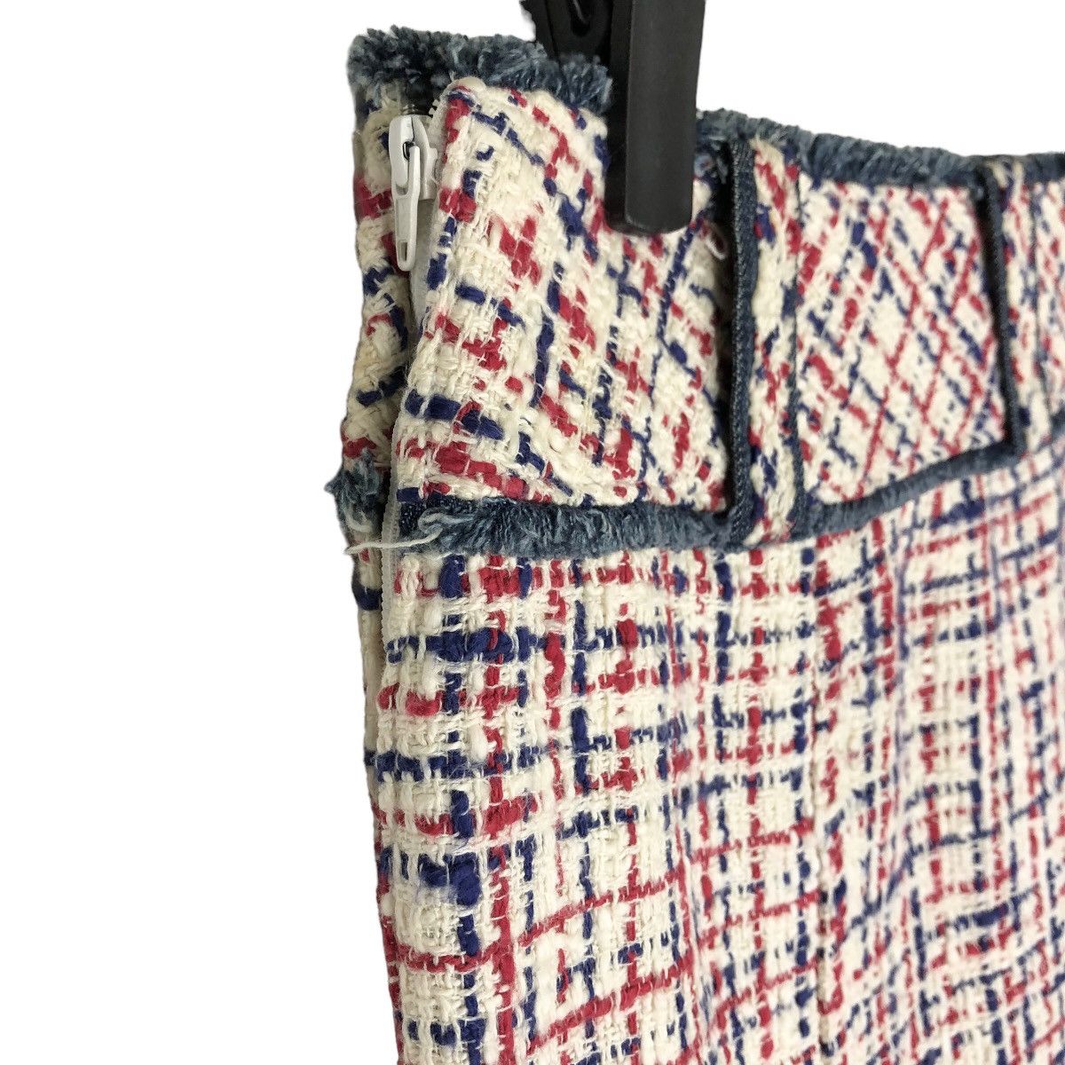 Burberry 🔥 Burberry Tweed Mini Skirt Size 29" - 3 Thumbnail
