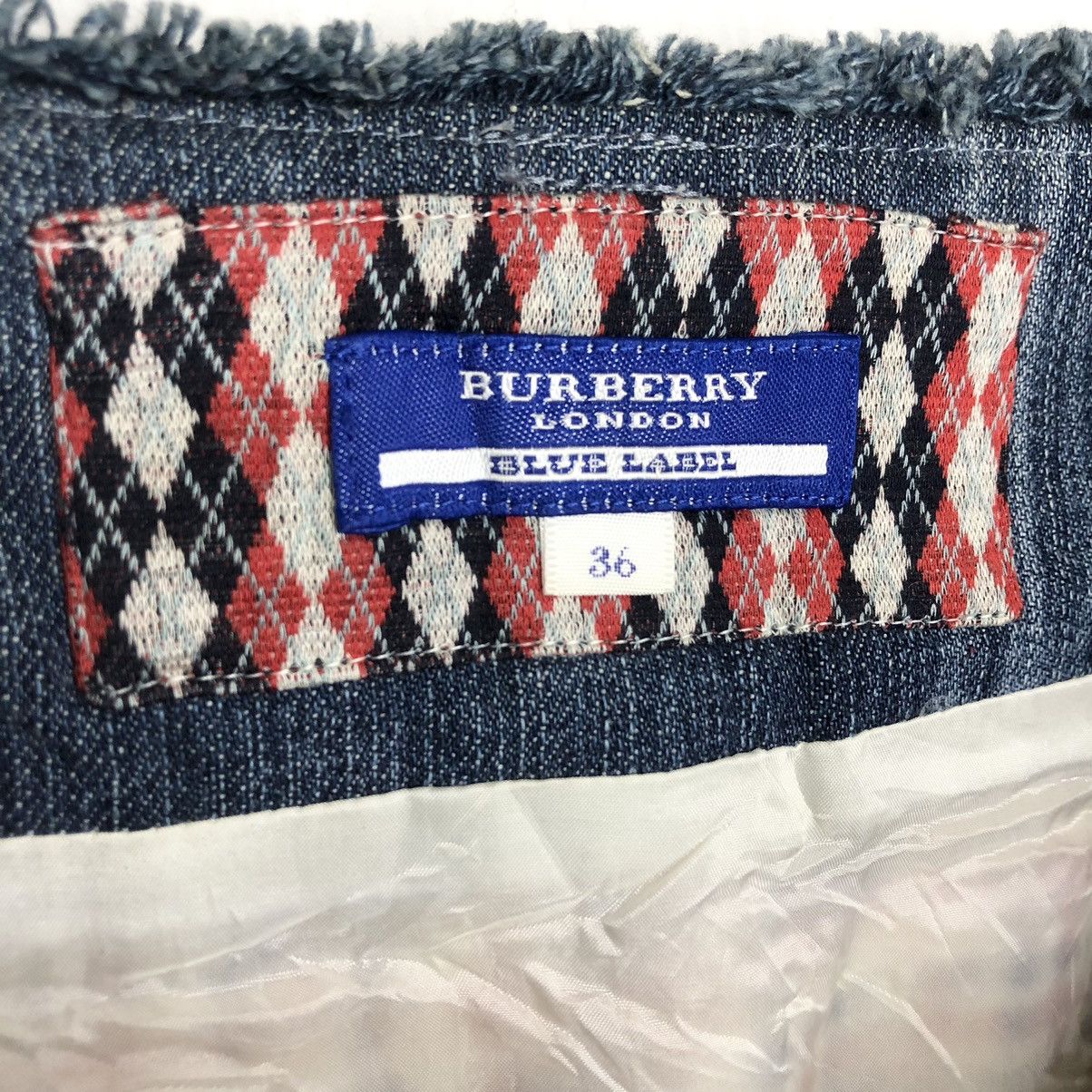 Burberry 🔥 Burberry Tweed Mini Skirt Size 29" - 5 Thumbnail