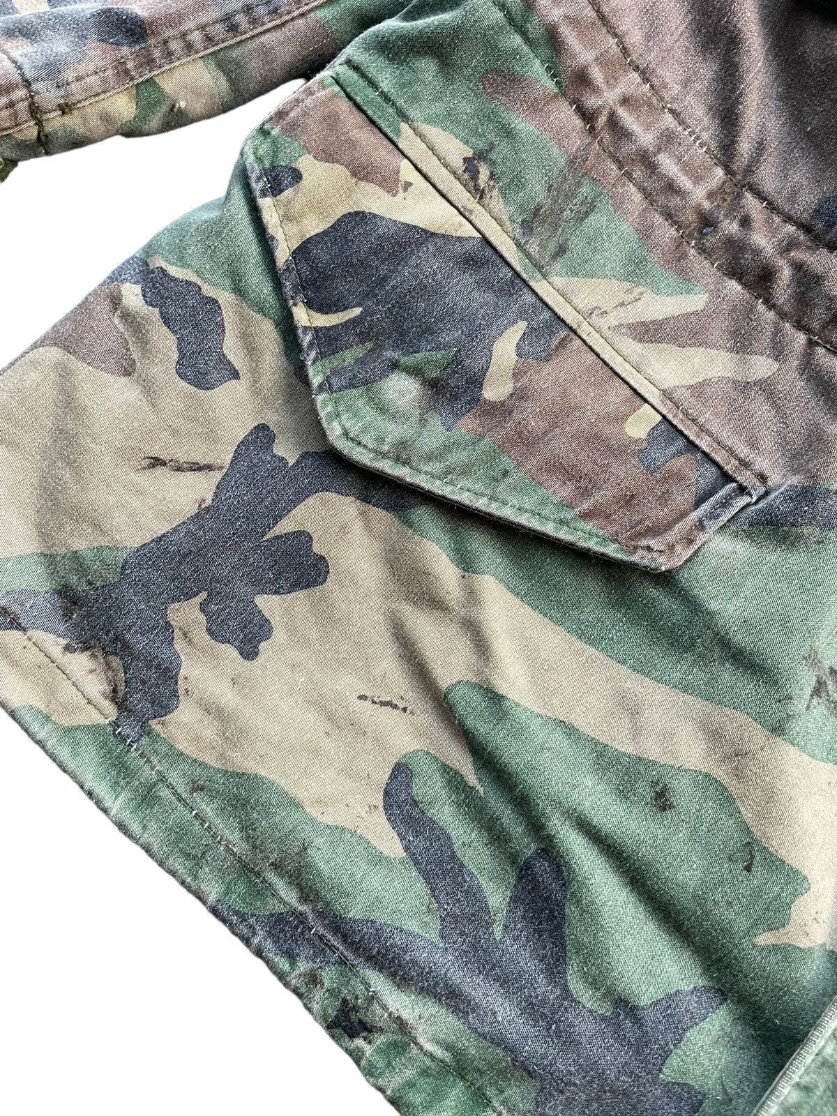 Alpha Industries Vintage M65 Alpha Industries Woodland Camo Size US XL / EU 56 / 4 - 4 Thumbnail