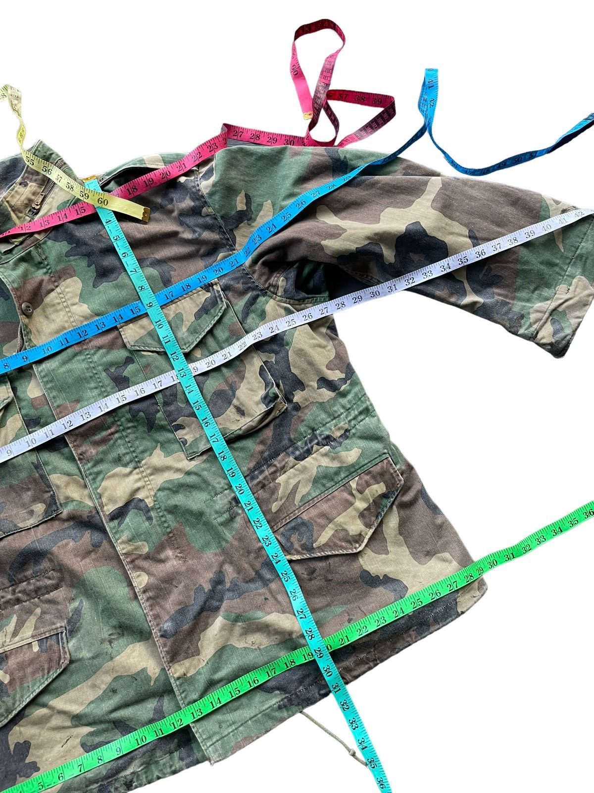 Alpha Industries Vintage M65 Alpha Industries Woodland Camo Size US XL / EU 56 / 4 - 13 Thumbnail