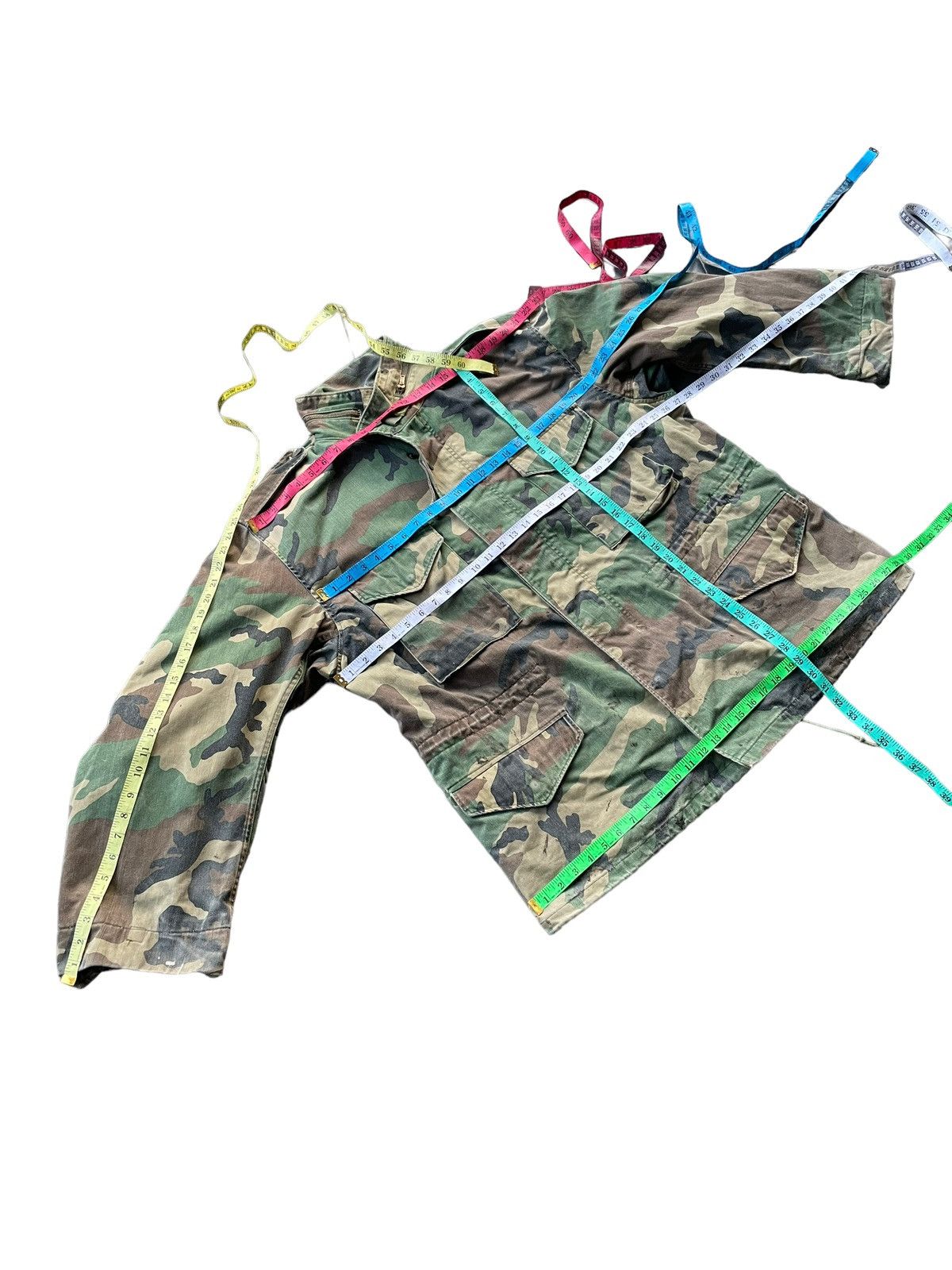 Alpha Industries Vintage M65 Alpha Industries Woodland Camo Size US XL / EU 56 / 4 - 11 Thumbnail