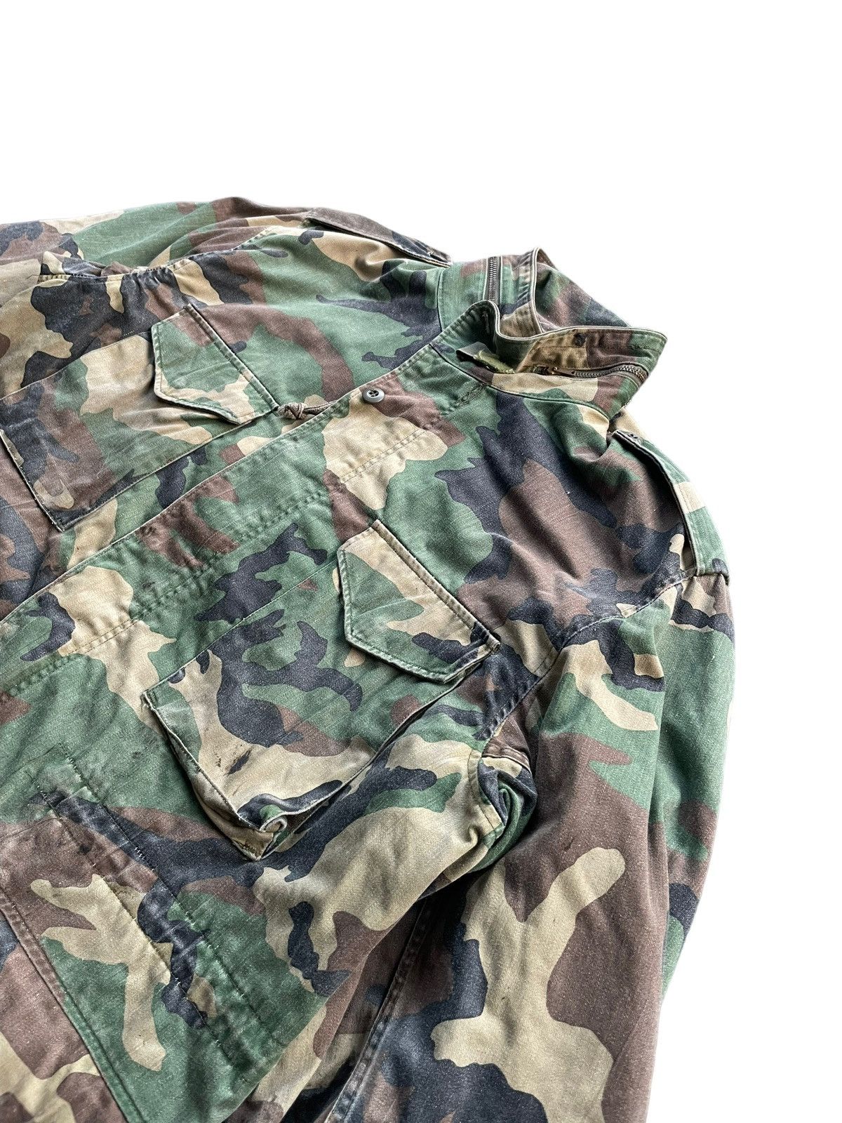 Alpha Industries Vintage M65 Alpha Industries Woodland Camo Size US XL / EU 56 / 4 - 2 Thumbnail