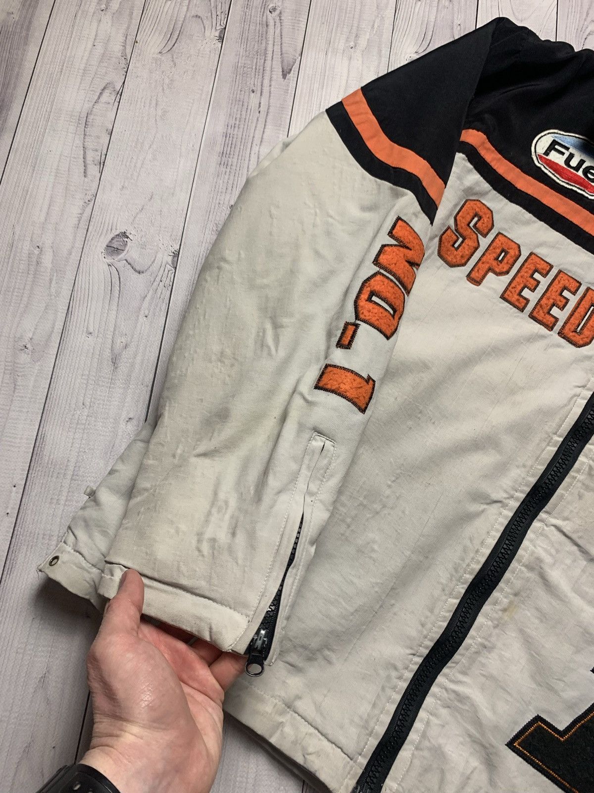 Vintage Vintage racing jacket logo Speed way Formula 1 Hot Wheels L Size US L / EU 52-54 / 3 - 7 Thumbnail