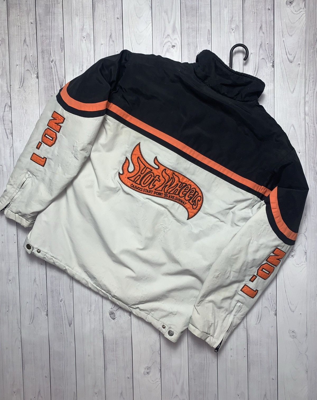Vintage Vintage racing jacket logo Speed way Formula 1 Hot Wheels L Size US L / EU 52-54 / 3 - 2 Thumbnail