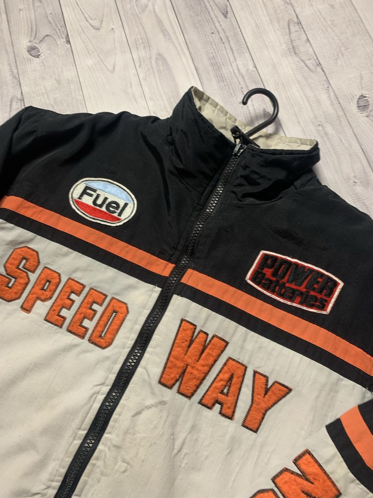 Vintage Vintage racing jacket logo Speed way Formula 1 Hot Wheels L Size US L / EU 52-54 / 3 - 9 Thumbnail