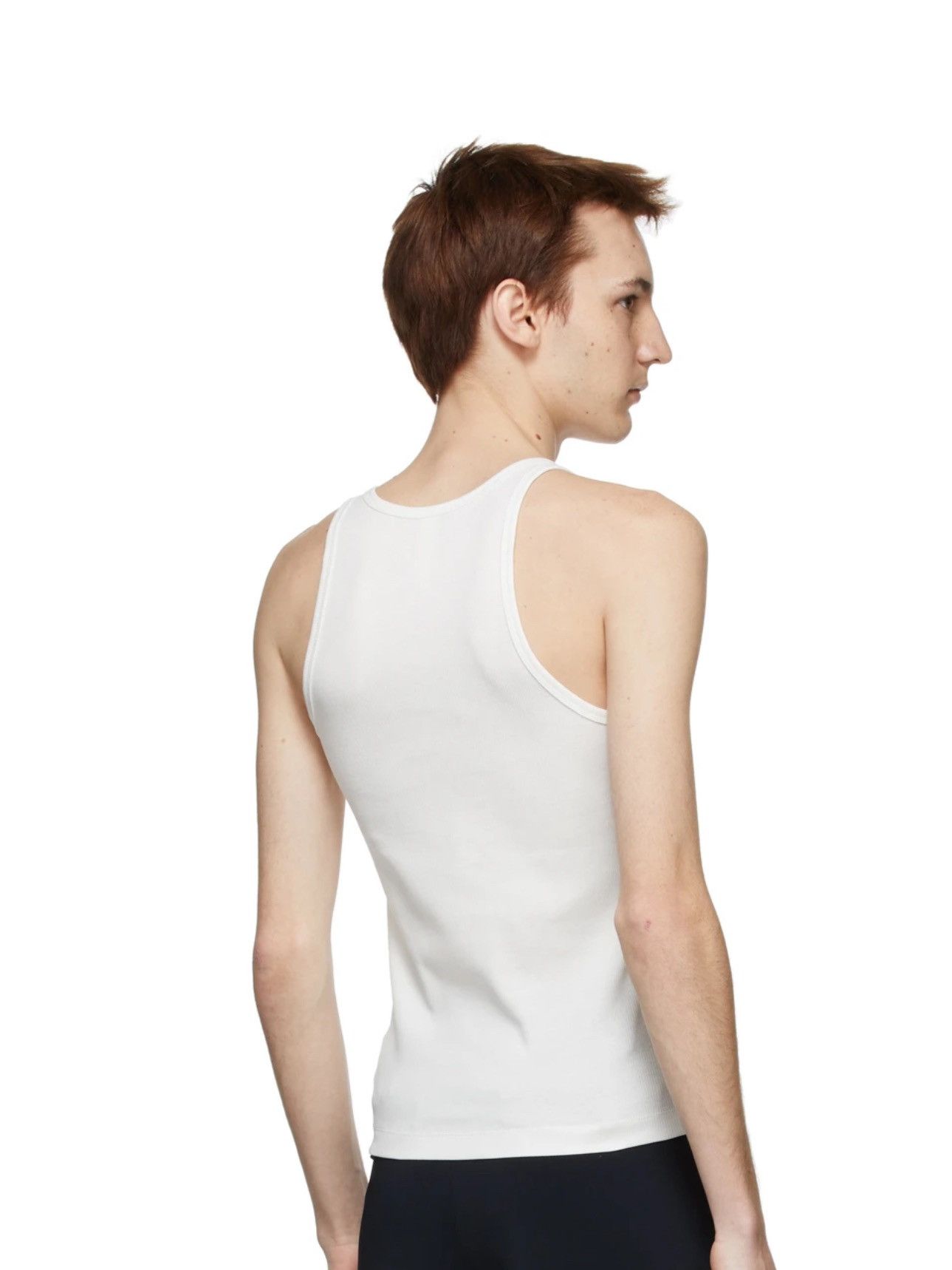 Dion Lee White Hook & Eye Tank Top Size US L / EU 52-54 / 3 - 2 Thumbnail
