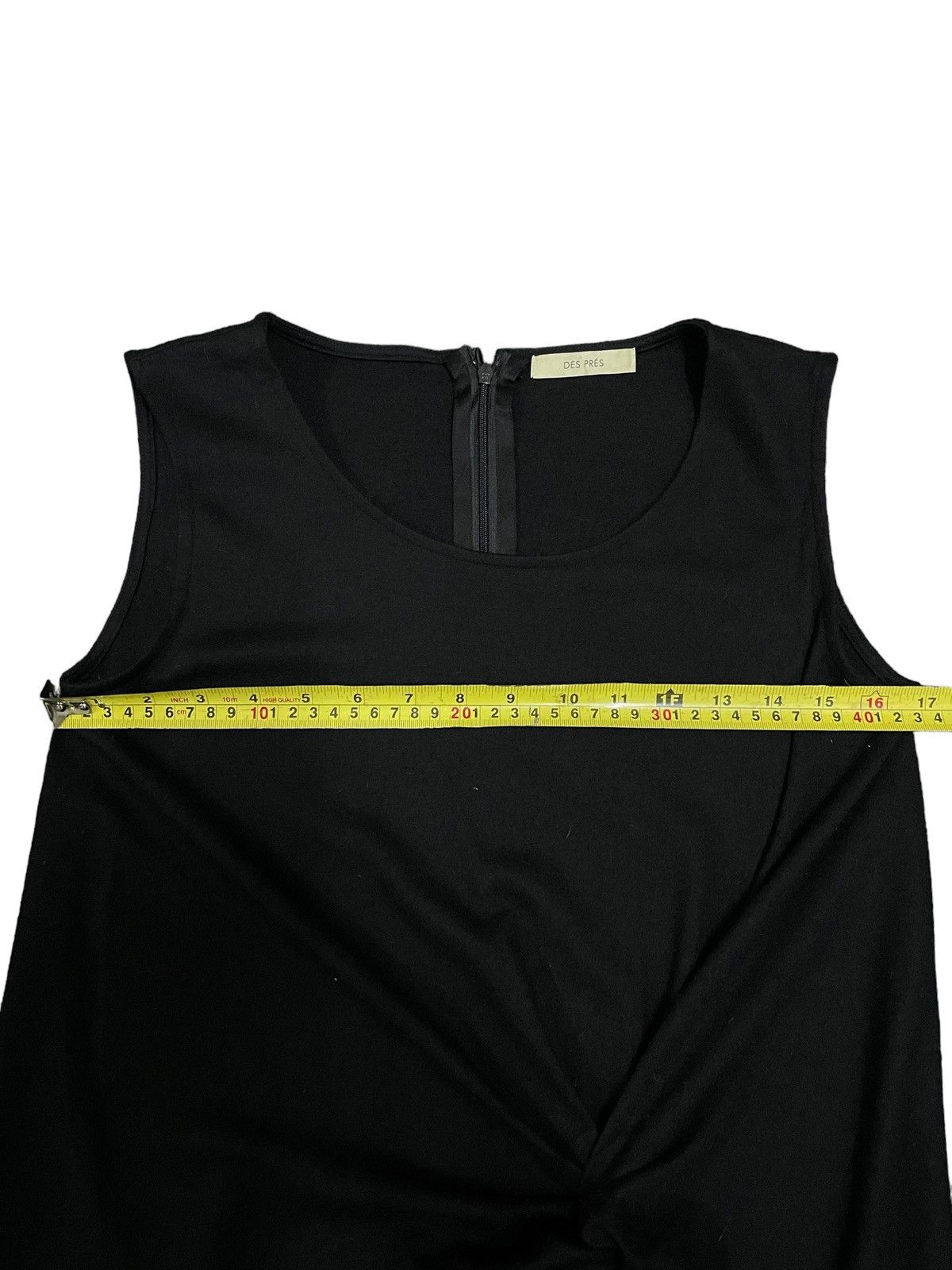 Japanese Brand Des Prés The All-Black Minimalist Casual Spring Dress Size S / US 4 / IT 40 - 9 Thumbnail