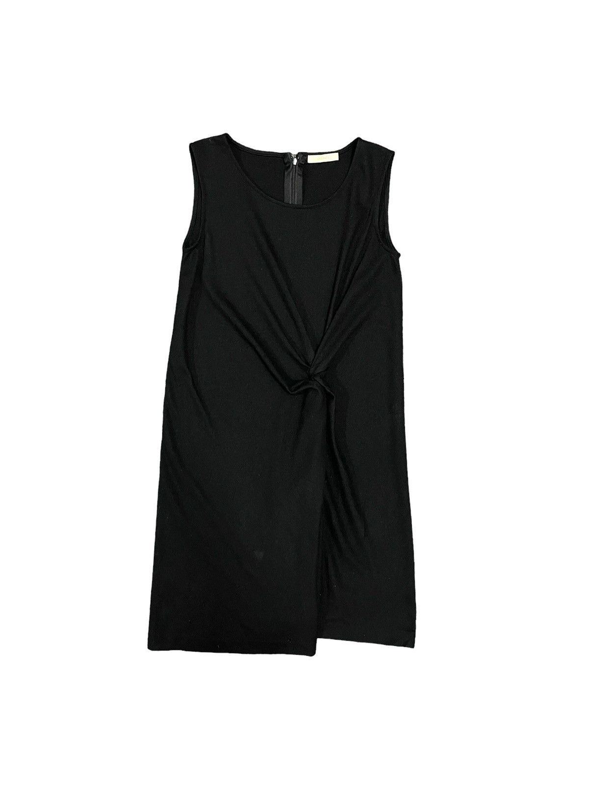 Japanese Brand Des Prés The All-Black Minimalist Casual Spring Dress Size S / US 4 / IT 40 - 1 Thumbnail