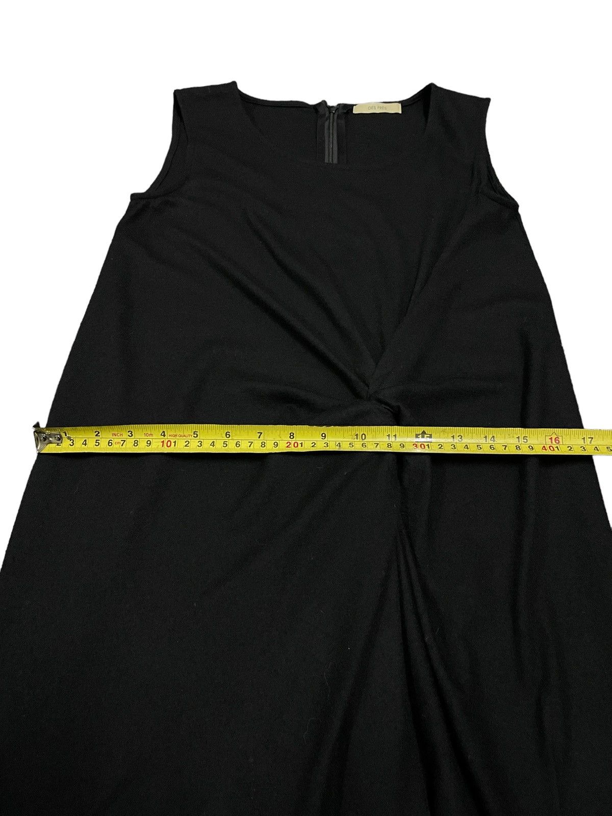 Japanese Brand Des Prés The All-Black Minimalist Casual Spring Dress Size S / US 4 / IT 40 - 11 Thumbnail