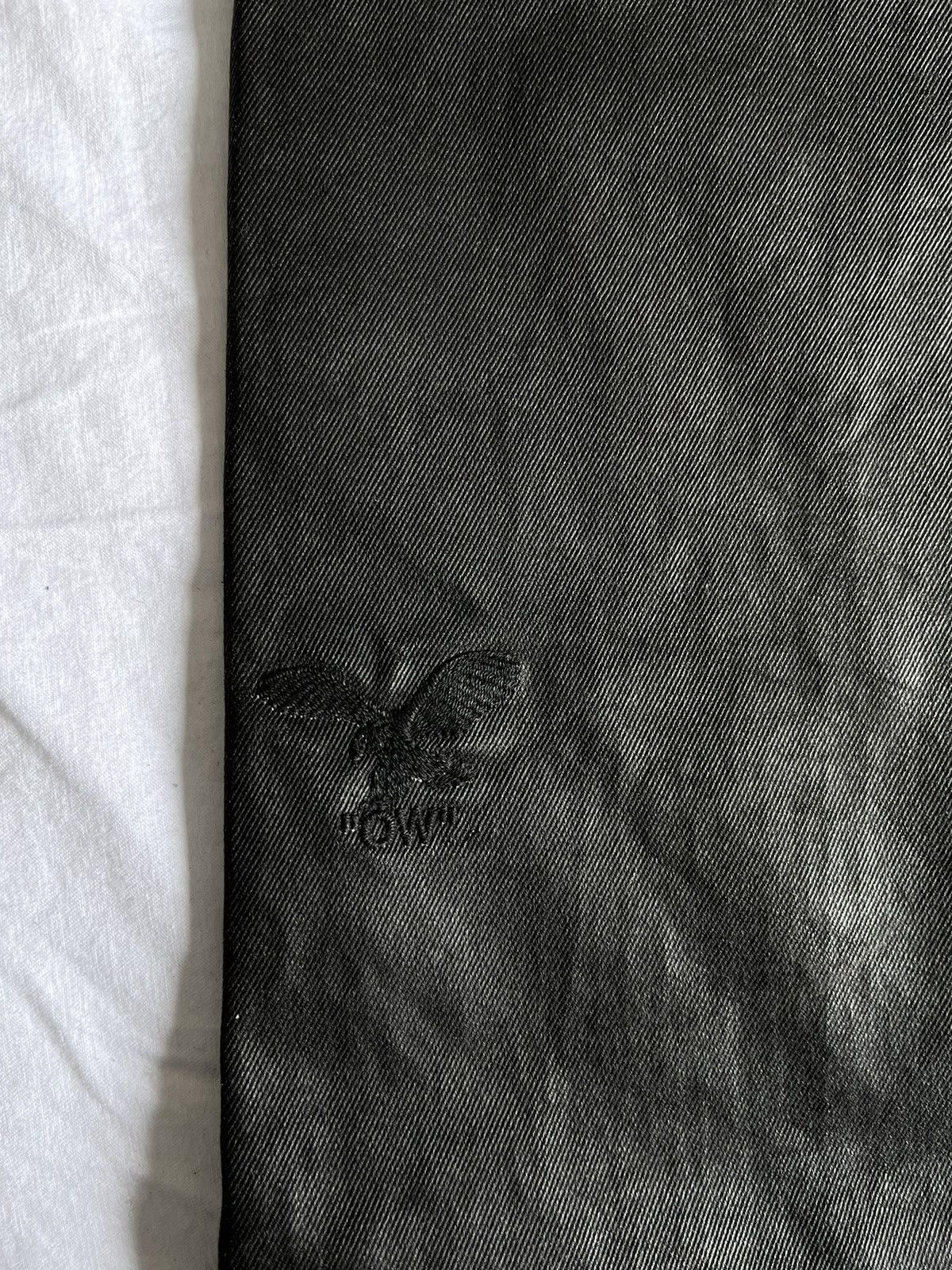 Off-White Off white Waxed Pants Size US 32 / EU 48 - 2 Thumbnail