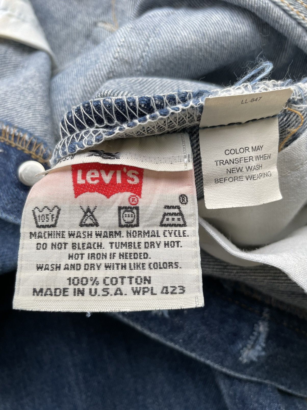 Levi's Vintage Levis 501 2001 Usa Denim Size 28" / US 6 / IT 42 - 13 Thumbnail