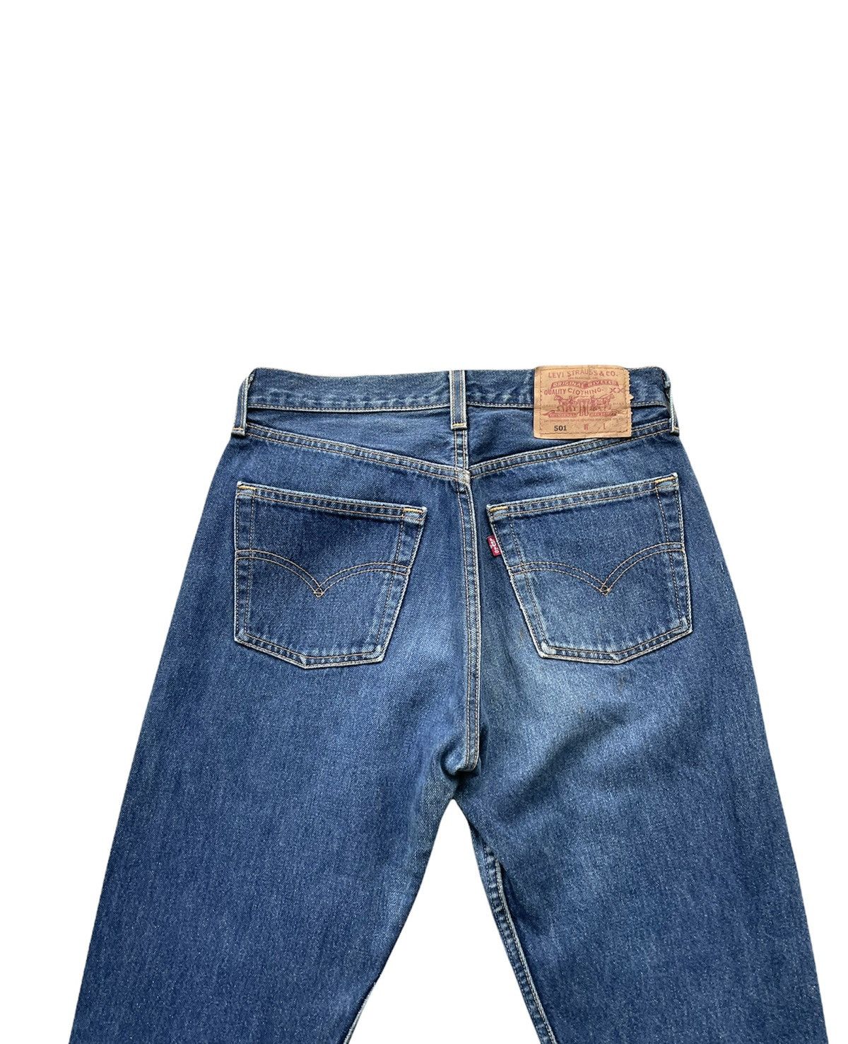 Levi's Vintage Levis 501 2001 Usa Denim Size 28" / US 6 / IT 42 - 7 Thumbnail