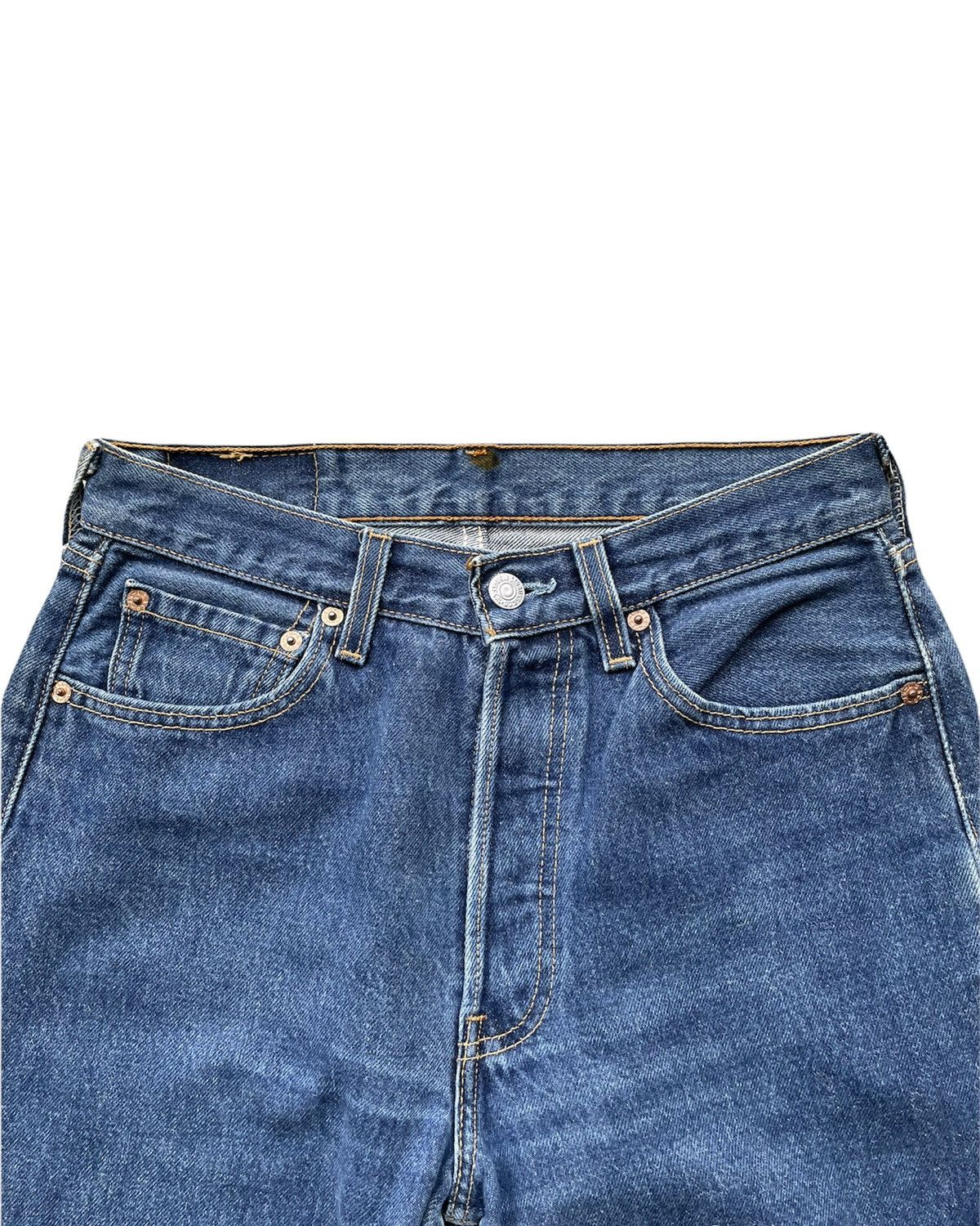 Levi's Vintage Levis 501 2001 Usa Denim Size 28" / US 6 / IT 42 - 4 Thumbnail