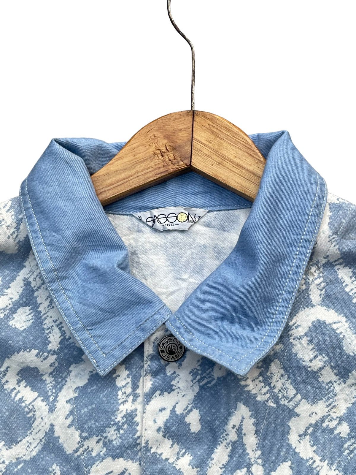Japanese Brand Vintage Sasson Monogram Jacket Size L / US 10 / IT 46 - 7 Thumbnail