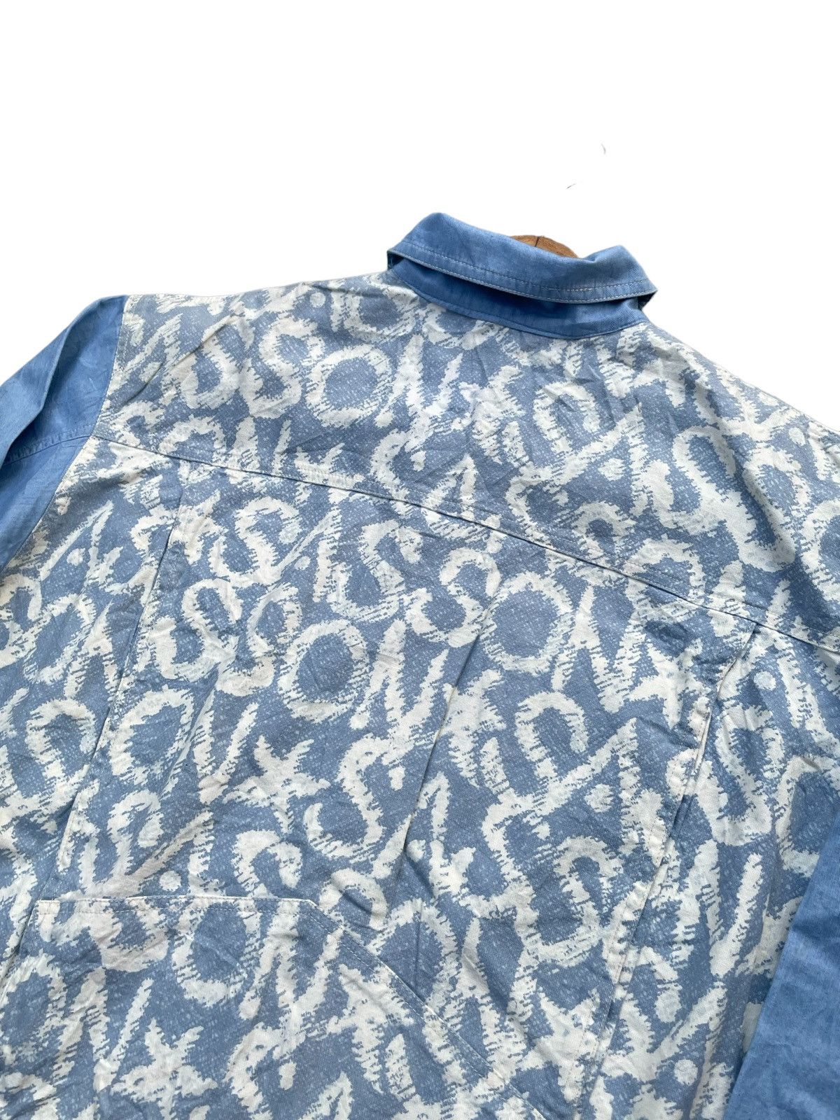 Japanese Brand Vintage Sasson Monogram Jacket Size L / US 10 / IT 46 - 9 Thumbnail