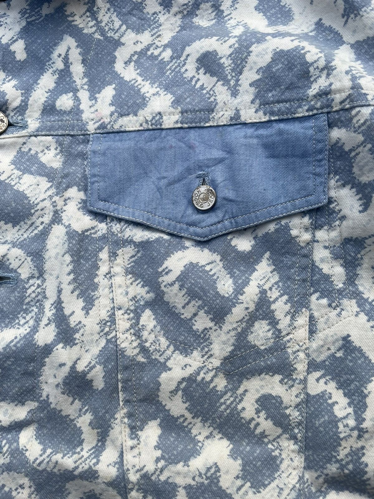 Japanese Brand Vintage Sasson Monogram Jacket Size L / US 10 / IT 46 - 14 Thumbnail