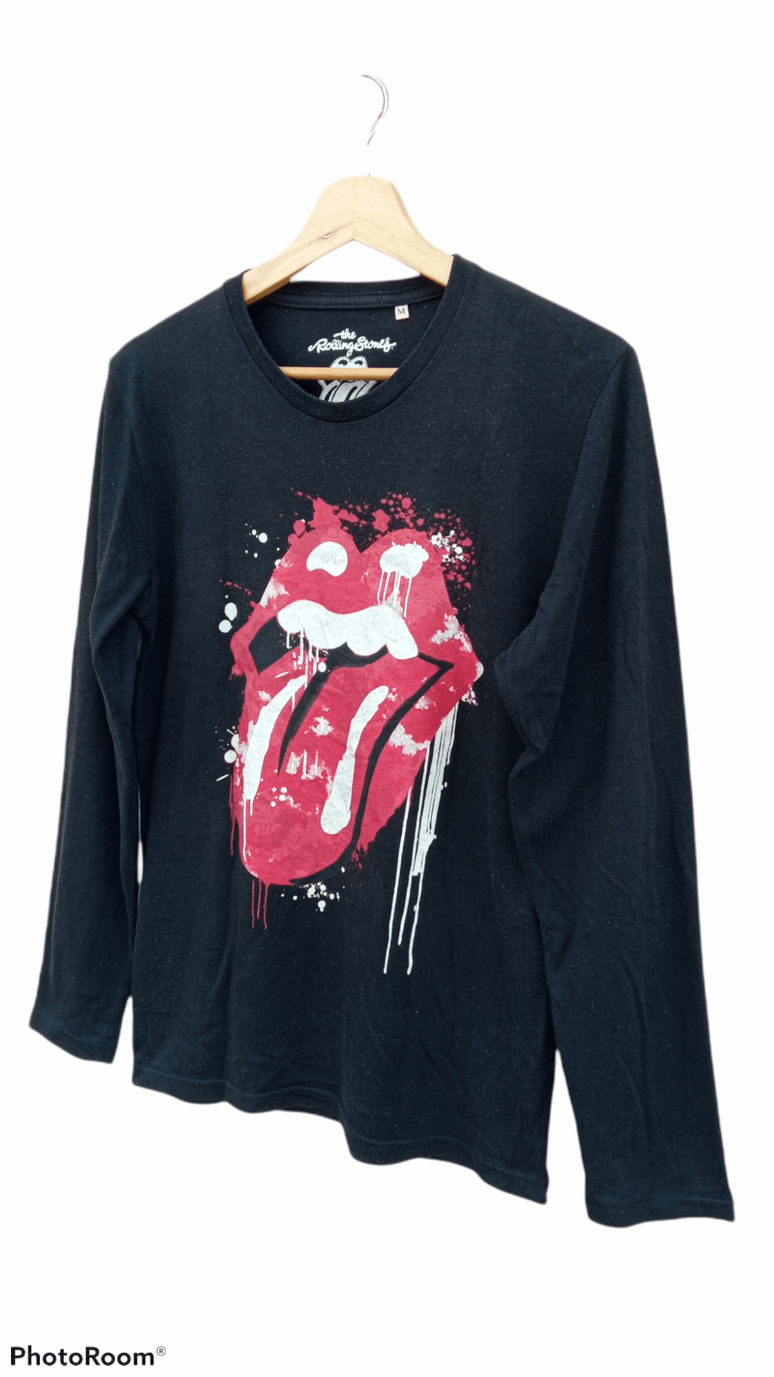 Band Tees × The Rolling Stones × Vintage 🔥🔥The Rolling Stones LS T-Shirt Size US S / EU 44-46 / 1 - 3 Thumbnail