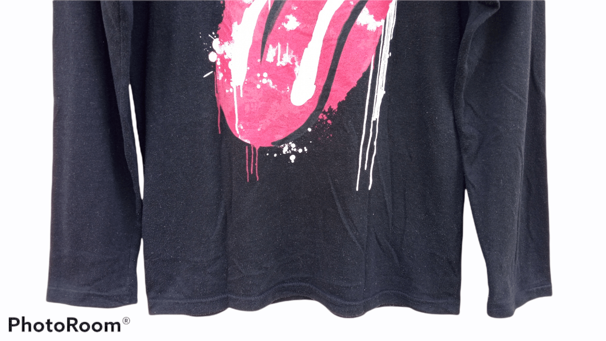 Band Tees × The Rolling Stones × Vintage 🔥🔥The Rolling Stones LS T-Shirt Size US S / EU 44-46 / 1 - 13 Thumbnail