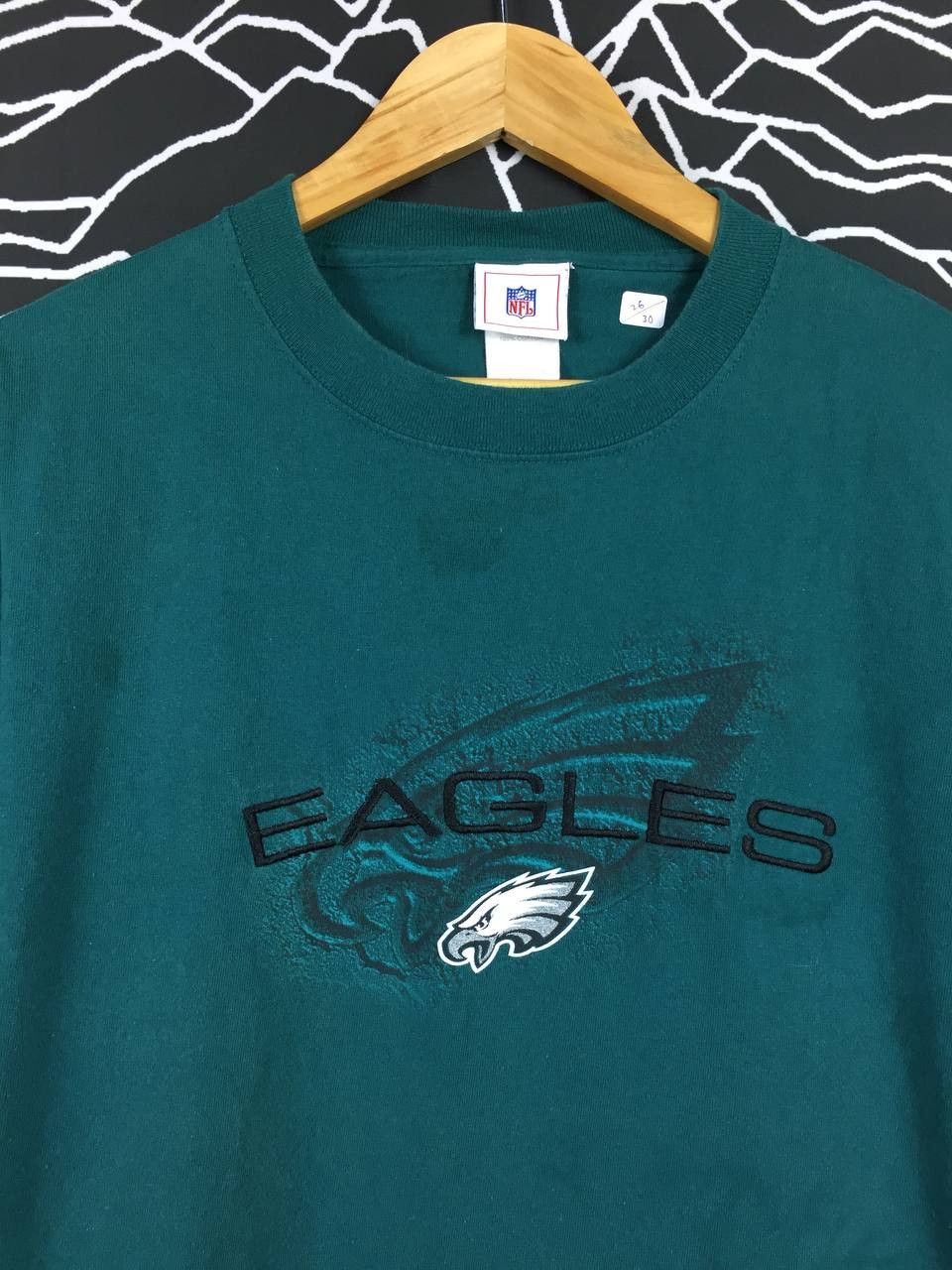 NFL Vtg NFL Philadelphia Eagles Embroided Made in Usa Tee Size US XL / EU 56 / 4 - 4 Thumbnail