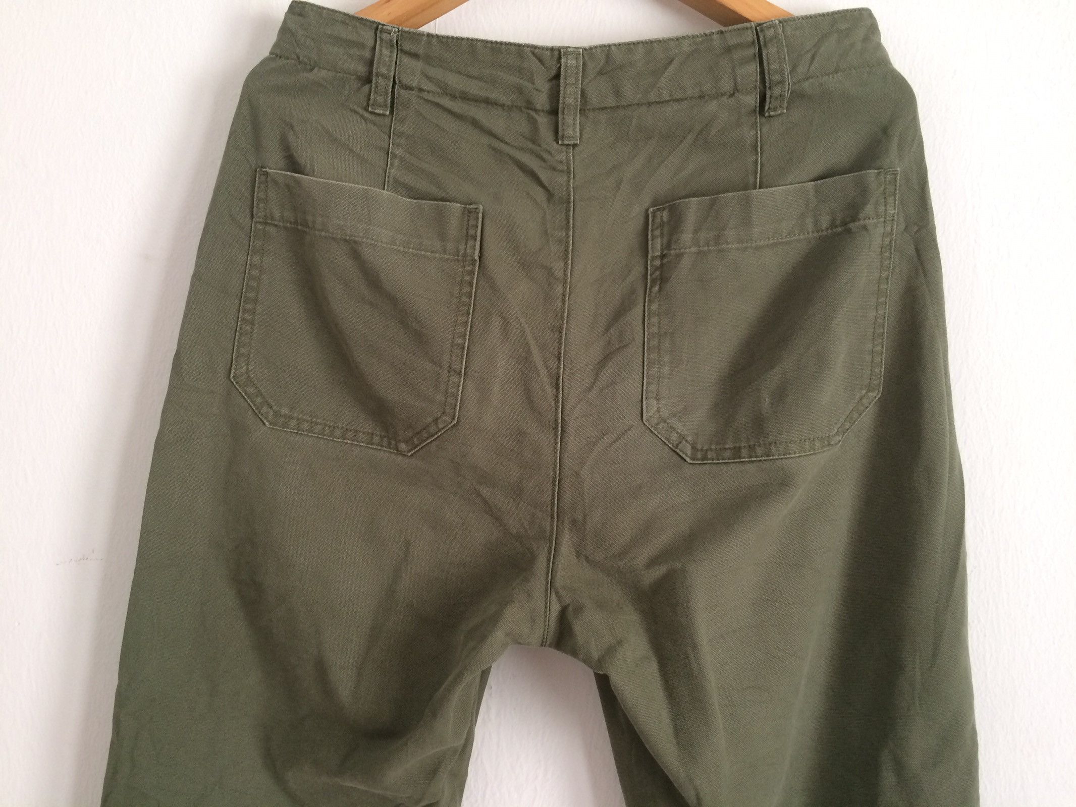 GU × Japanese Brand × Vintage 🔥🔥Japanese Brand GU Vintage Military Style Fatigue Pants Size US 30 / EU 46 - 8 Thumbnail