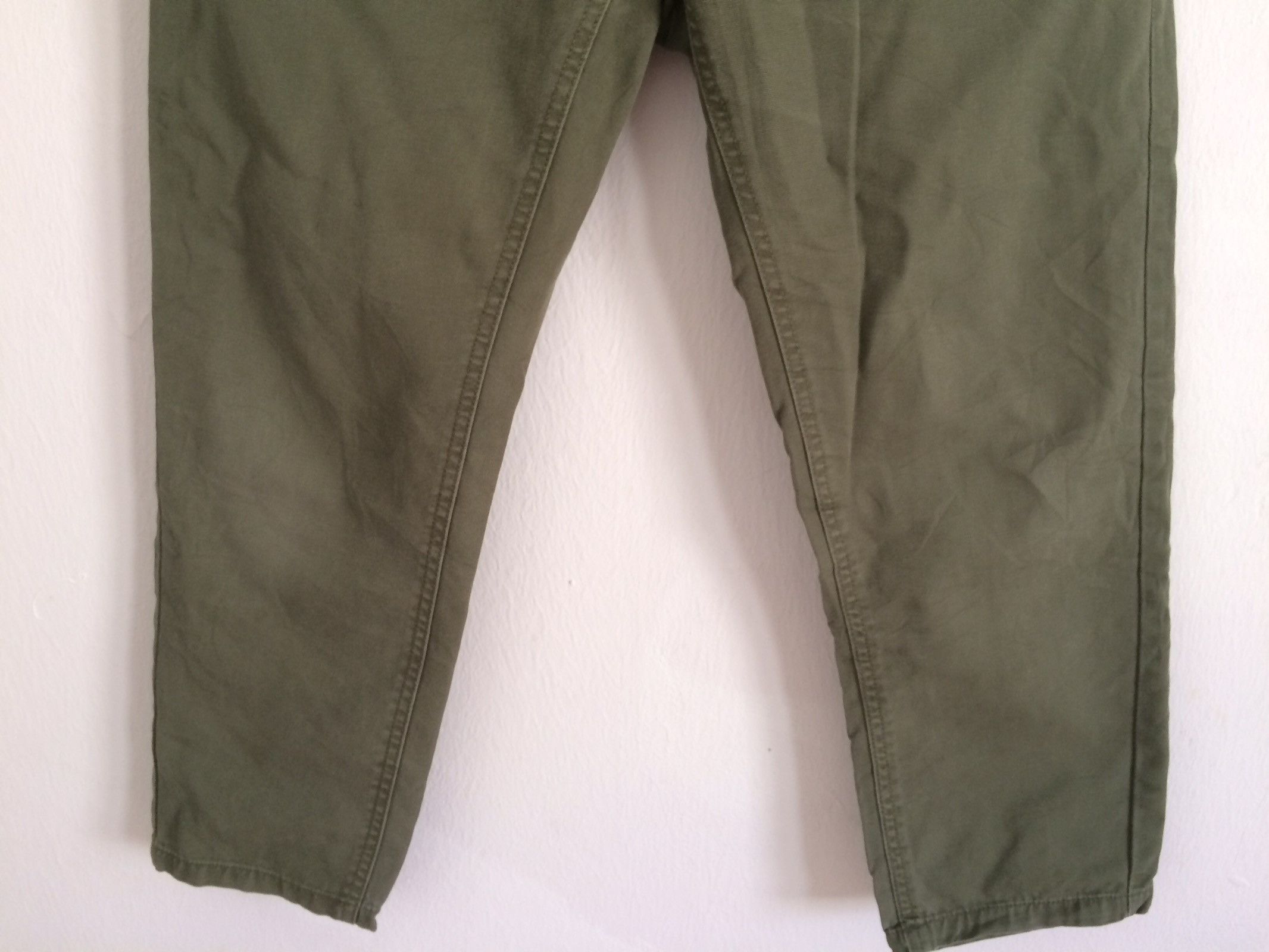 GU × Japanese Brand × Vintage 🔥🔥Japanese Brand GU Vintage Military Style Fatigue Pants Size US 30 / EU 46 - 5 Thumbnail