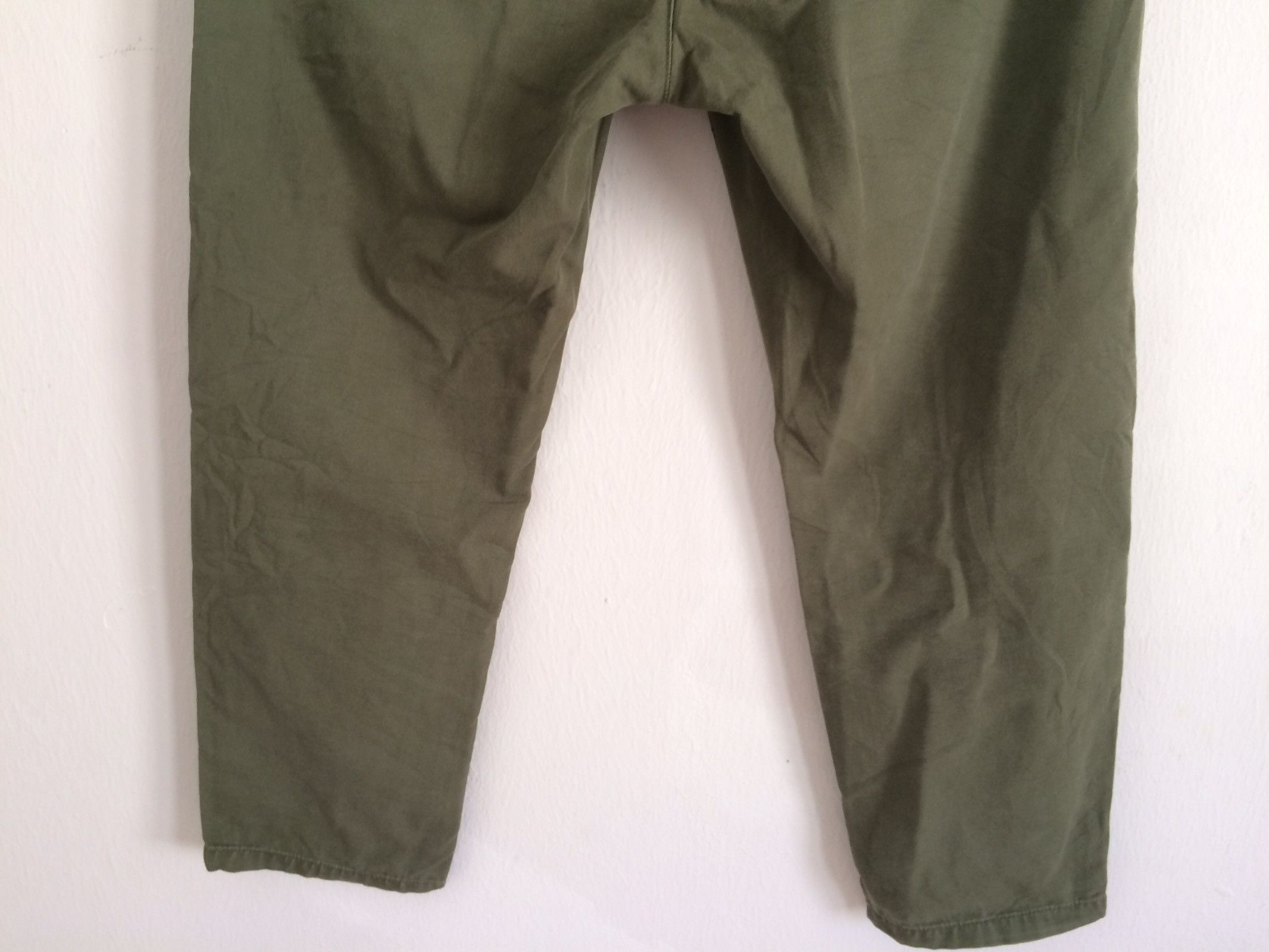 GU × Japanese Brand × Vintage 🔥🔥Japanese Brand GU Vintage Military Style Fatigue Pants Size US 30 / EU 46 - 9 Thumbnail