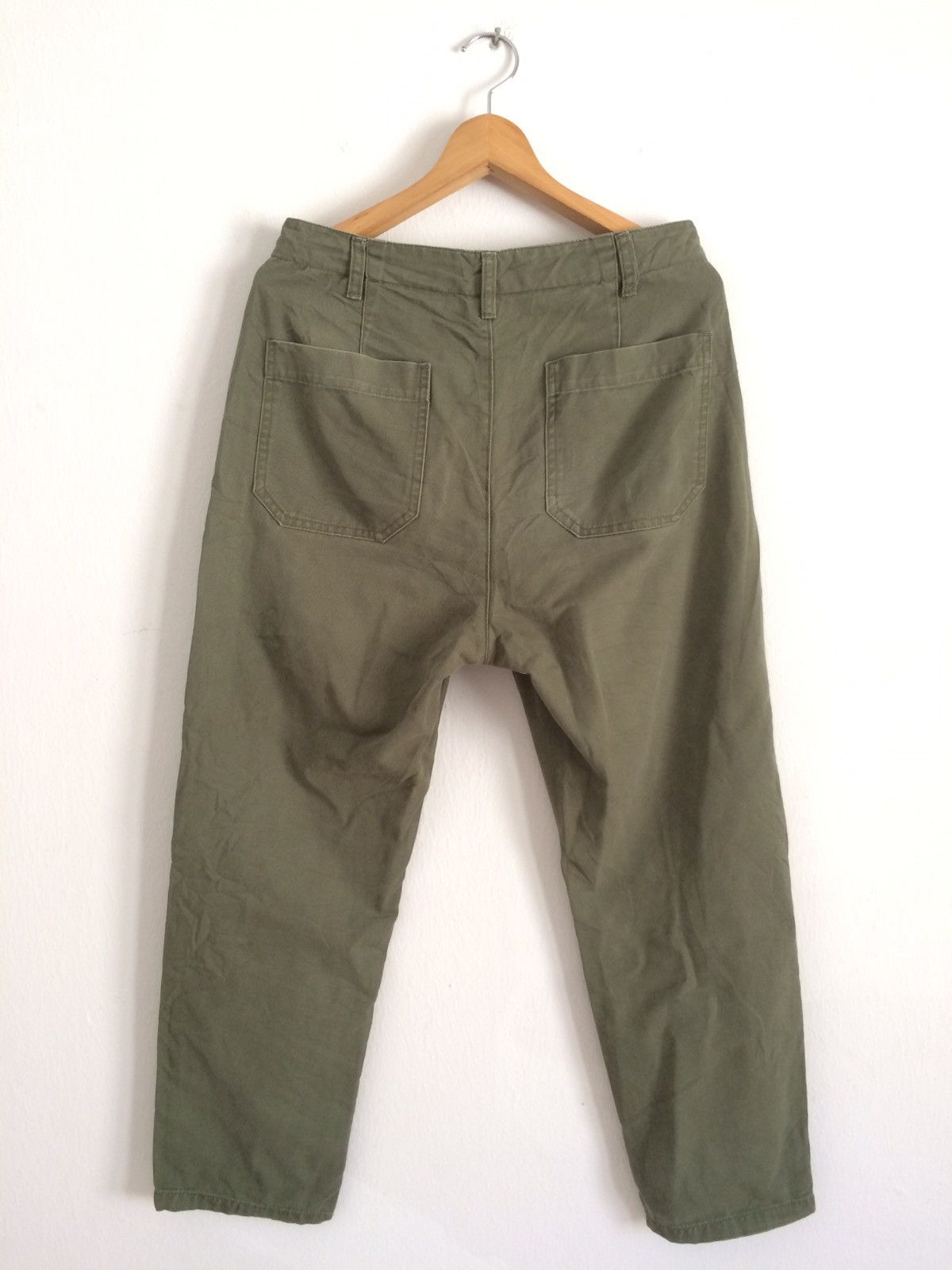 GU × Japanese Brand × Vintage 🔥🔥Japanese Brand GU Vintage Military Style Fatigue Pants Size US 30 / EU 46 - 7 Thumbnail