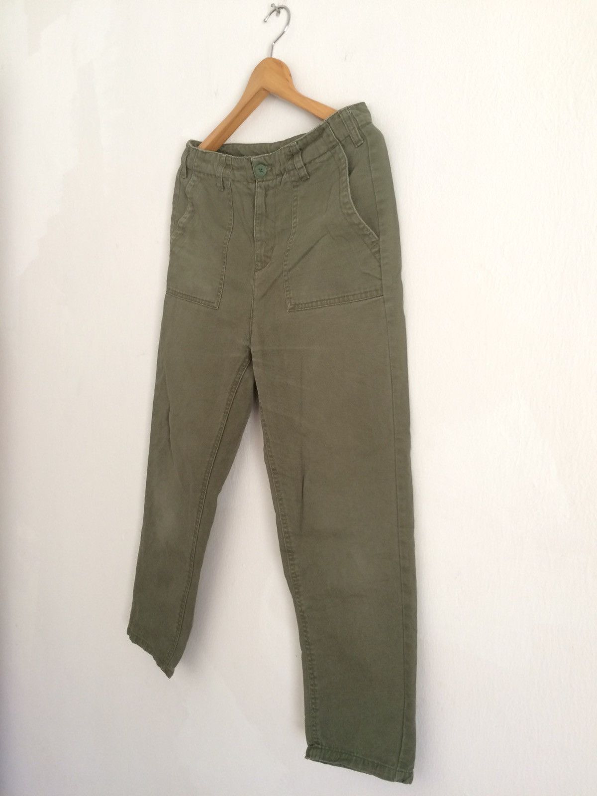 GU × Japanese Brand × Vintage 🔥🔥Japanese Brand GU Vintage Military Style Fatigue Pants Size US 30 / EU 46 - 3 Thumbnail