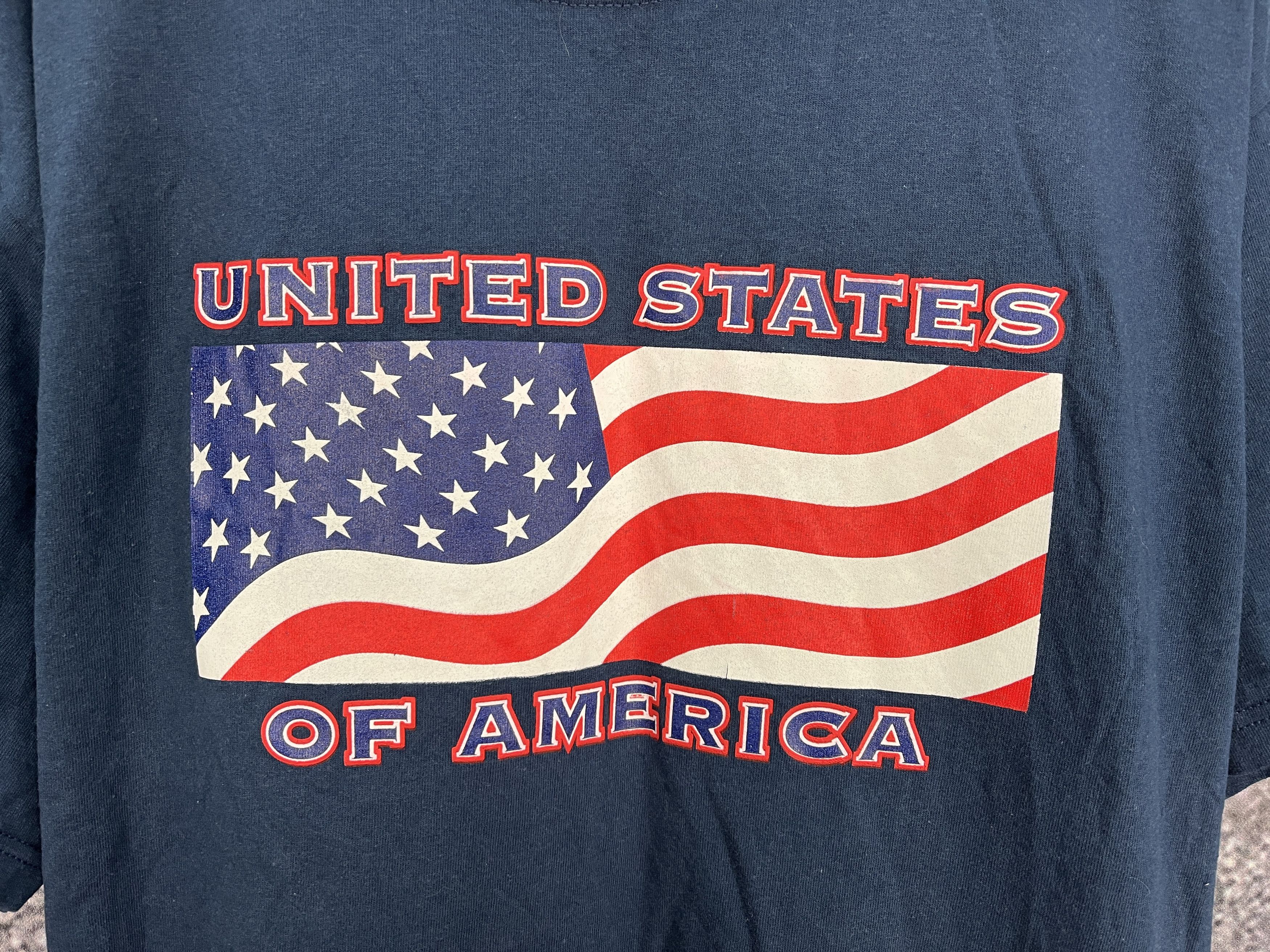 Vintage United States Of America USA Flag Logo Vintage Y2K Size L Size US L / EU 52-54 / 3 - 4 Thumbnail