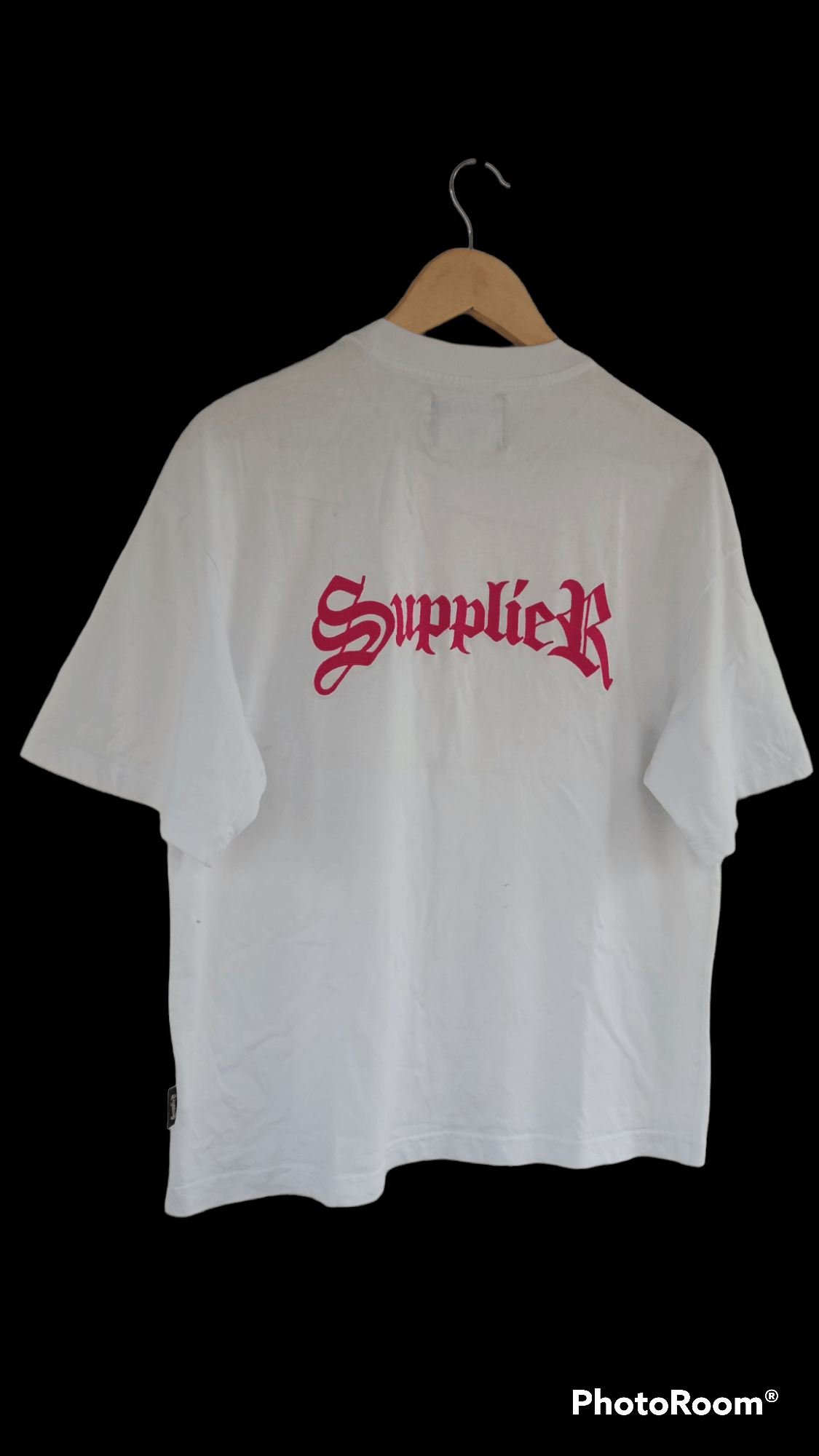 Japanese Brand × Vintage 🔥🔥Supplier Cross Stud Logo Spellout T-Shirt Size US M / EU 48-50 / 2 - 18 Thumbnail