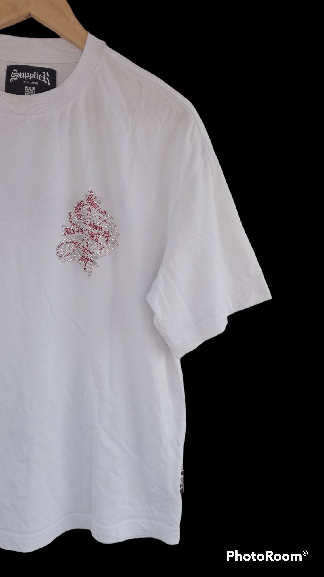 Japanese Brand × Vintage 🔥🔥Supplier Cross Stud Logo Spellout T-Shirt Size US M / EU 48-50 / 2 - 5 Thumbnail