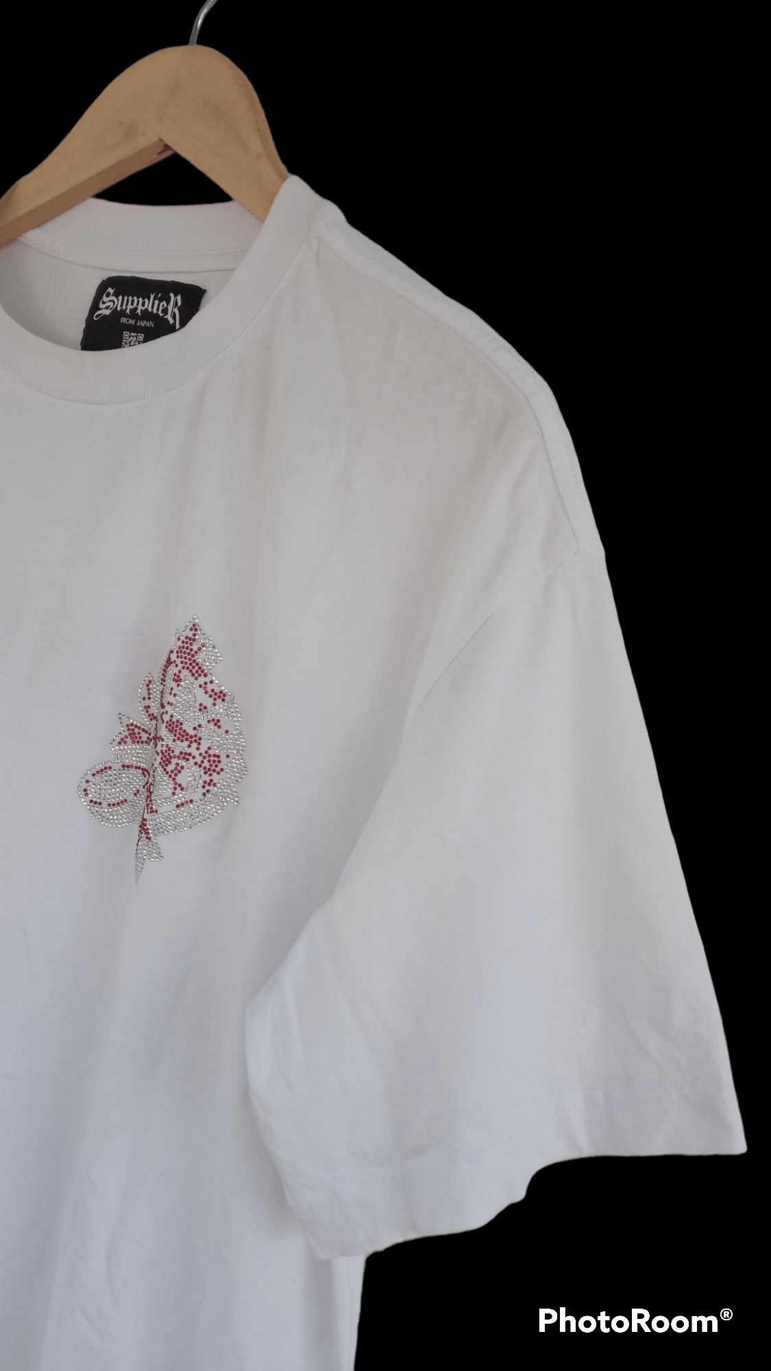 Japanese Brand × Vintage 🔥🔥Supplier Cross Stud Logo Spellout T-Shirt Size US M / EU 48-50 / 2 - 8 Thumbnail