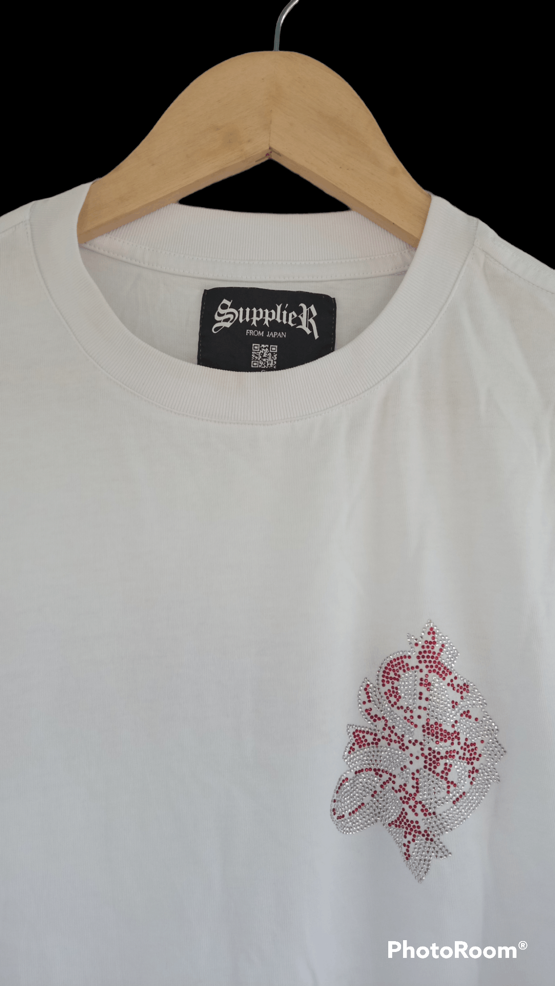 Japanese Brand × Vintage 🔥🔥Supplier Cross Stud Logo Spellout T-Shirt Size US M / EU 48-50 / 2 - 14 Thumbnail