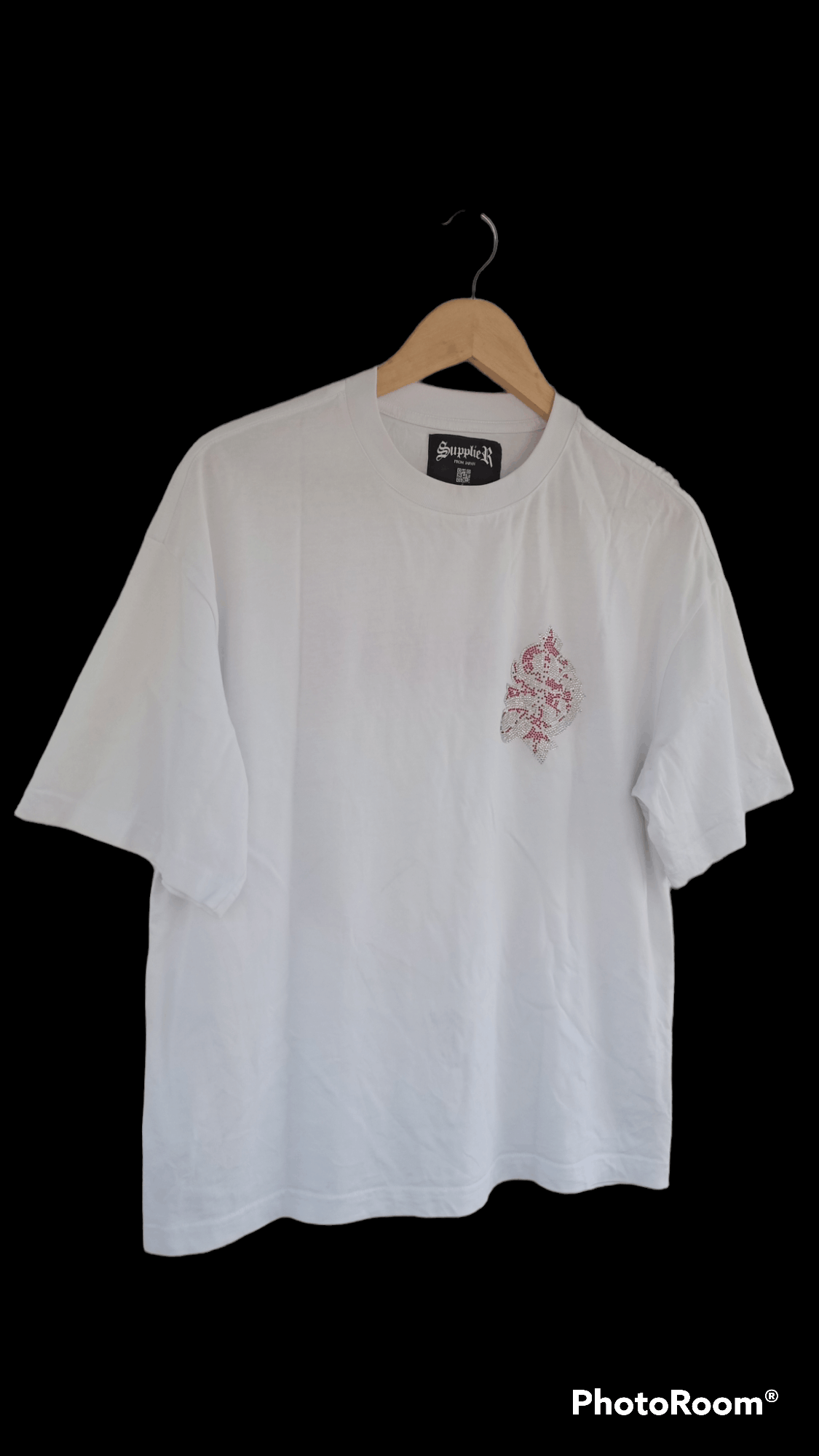 Japanese Brand × Vintage 🔥🔥Supplier Cross Stud Logo Spellout T-Shirt Size US M / EU 48-50 / 2 - 2 Thumbnail