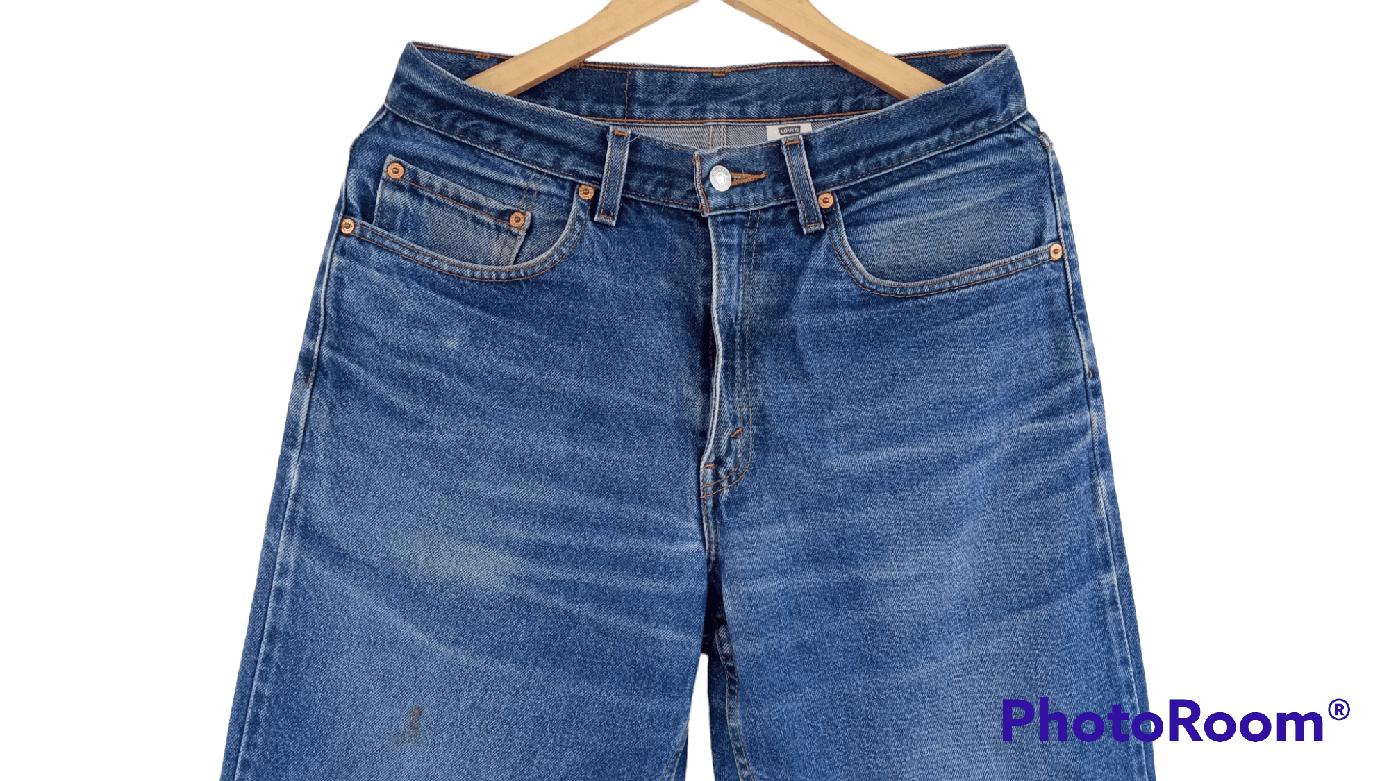 Levi's × Levi's Vintage Clothing × Vintage 🔥🔥Vintage 90's Levi's 550 Relaxed Fit Denim Size US 32 / EU 48 - 9 Thumbnail