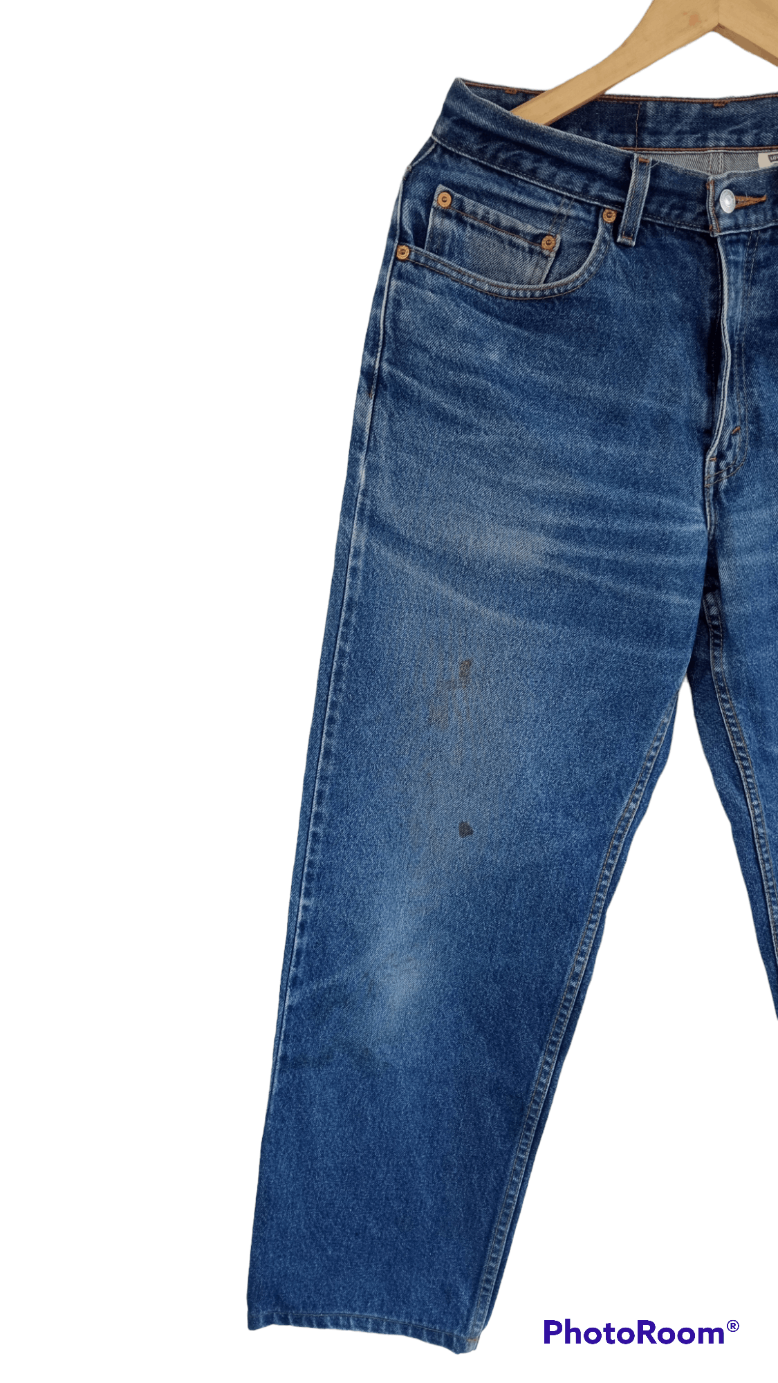 Levi's × Levi's Vintage Clothing × Vintage 🔥🔥Vintage 90's Levi's 550 Relaxed Fit Denim Size US 32 / EU 48 - 4 Thumbnail