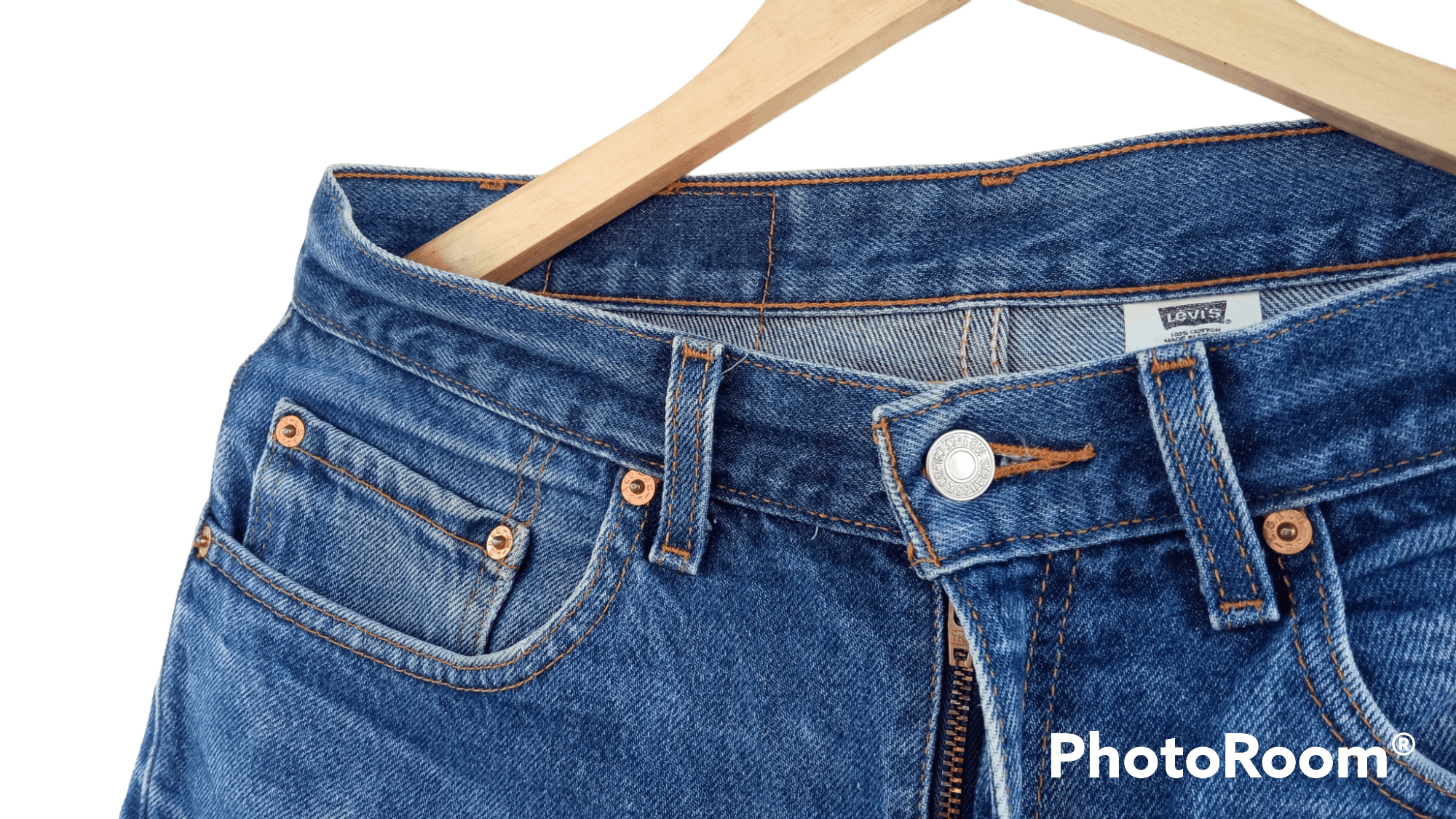 Levi's × Levi's Vintage Clothing × Vintage 🔥🔥Vintage 90's Levi's 550 Relaxed Fit Denim Size US 32 / EU 48 - 15 Thumbnail
