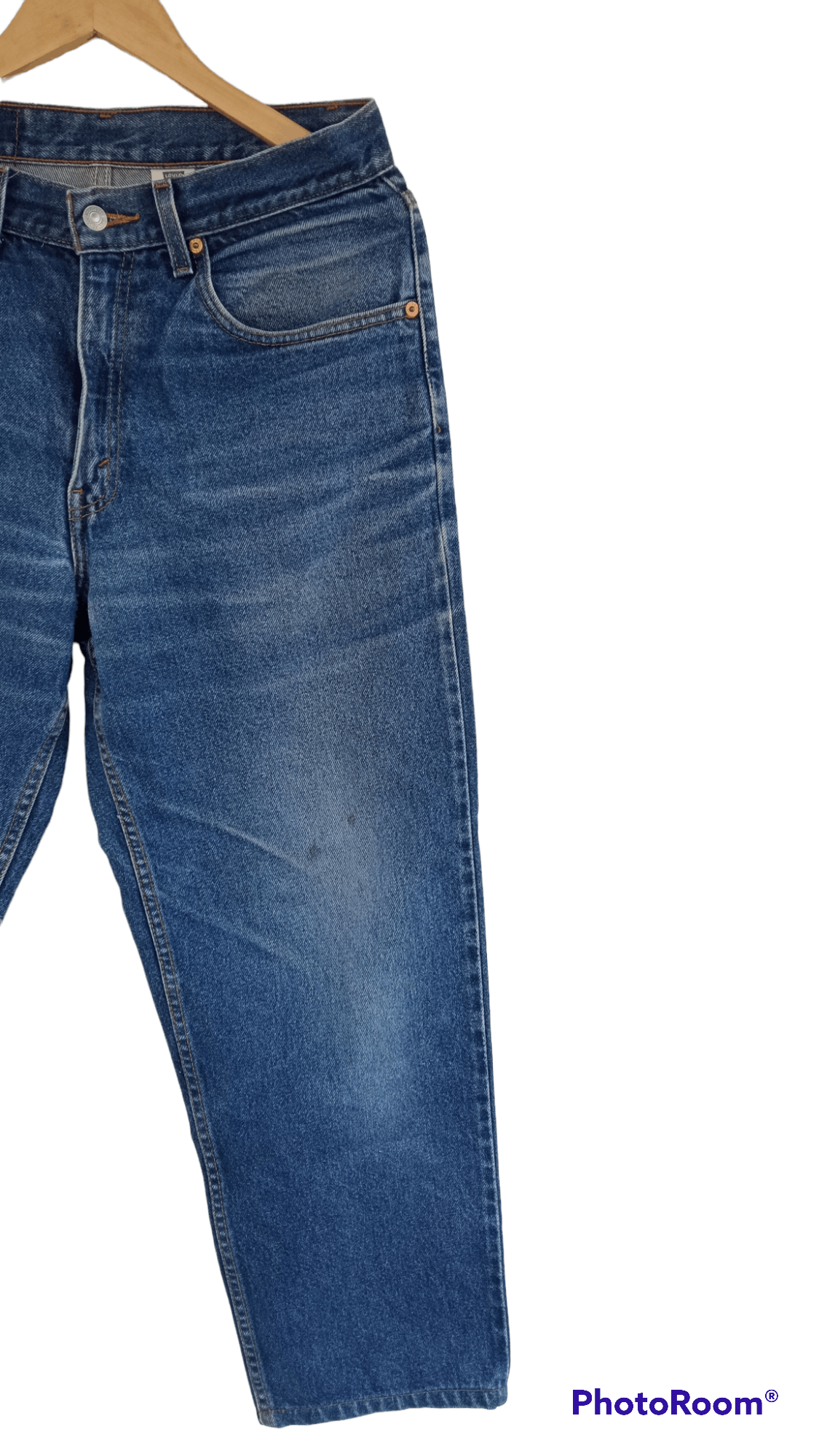 Levi's × Levi's Vintage Clothing × Vintage 🔥🔥Vintage 90's Levi's 550 Relaxed Fit Denim Size US 32 / EU 48 - 5 Thumbnail