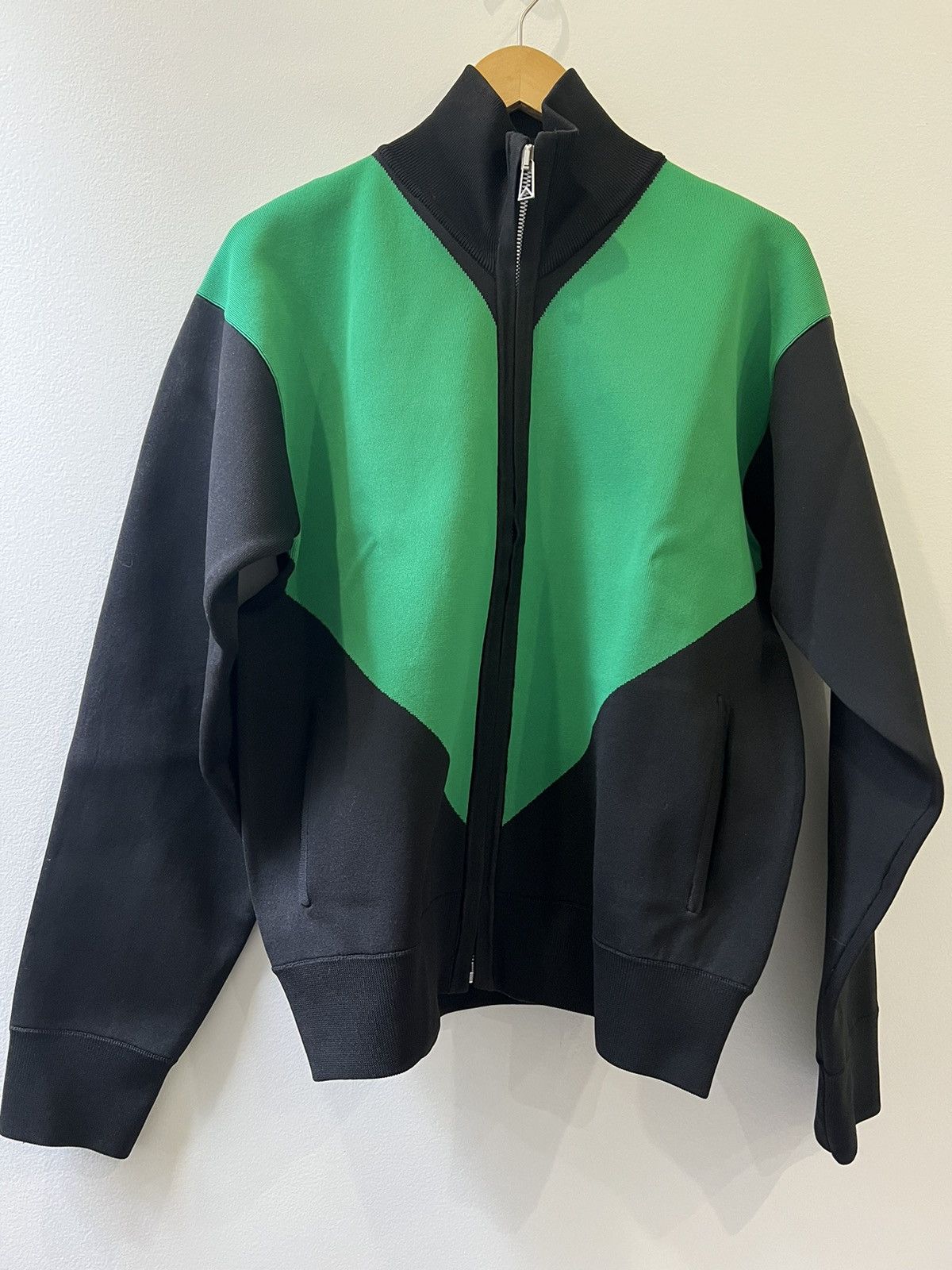 Bottega Veneta Color Block Tech Jersey Track Jacket Size US S / EU 44-46 / 1 - 4 Thumbnail