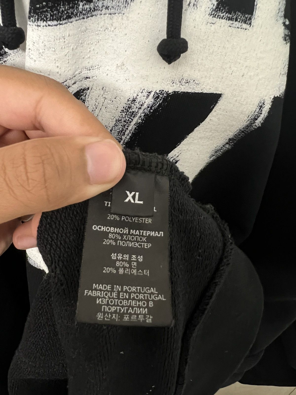 Vetements Vetements black double anarchy hoodie Size US XL / EU 56 / 4 - 5 Thumbnail