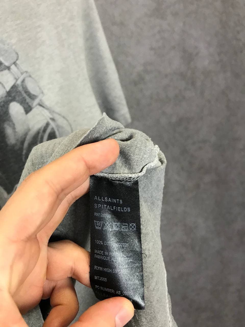 Allsaints Allsaints vintage art skulls tee Size US S / EU 44-46 / 1 - 5 Thumbnail