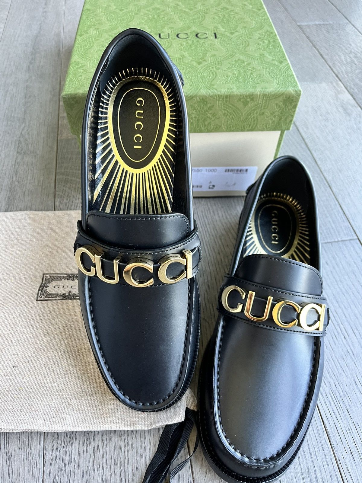 gucci cara loafers