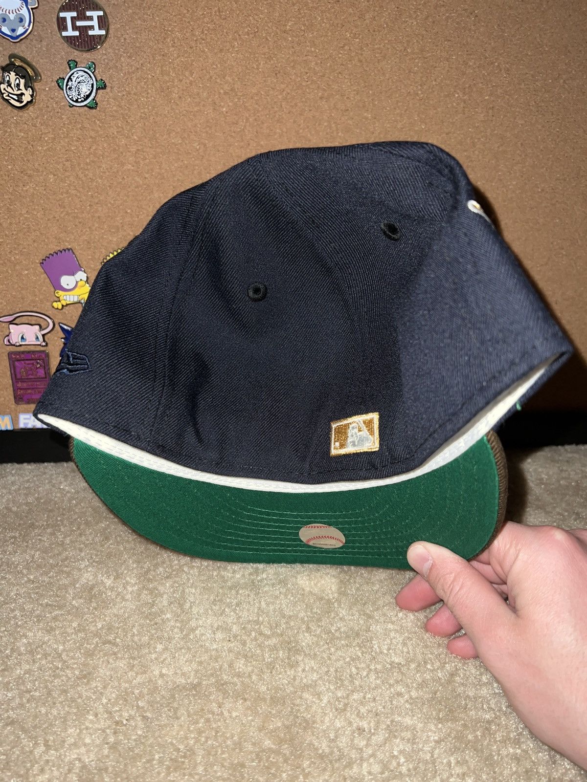 MLB Boston Red Sox Two Tone New Era 7 3/8 Size ONE SIZE - 4 Thumbnail