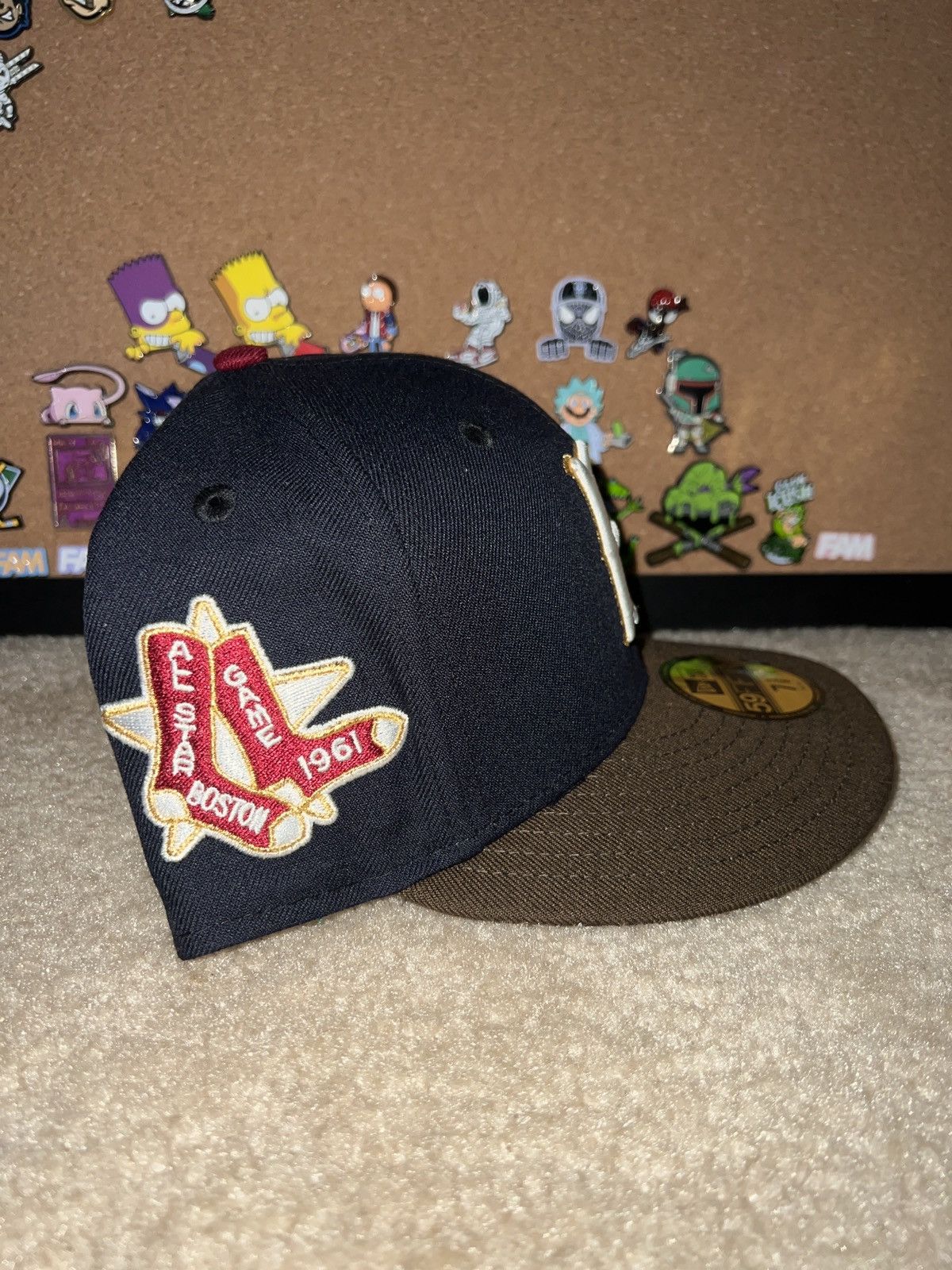 MLB Boston Red Sox Two Tone New Era 7 3/8 Size ONE SIZE - 5 Thumbnail