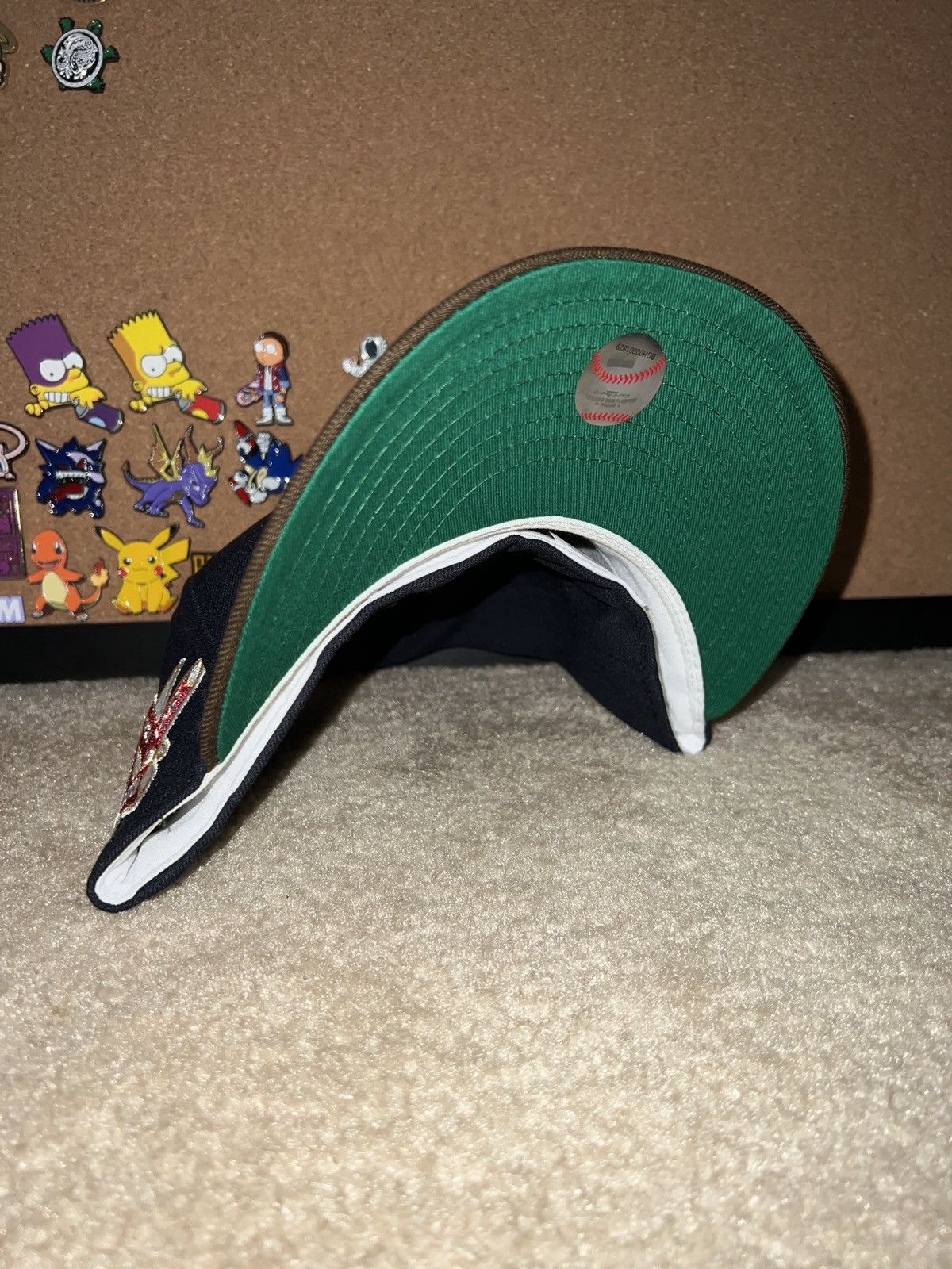 MLB Boston Red Sox Two Tone New Era 7 3/8 Size ONE SIZE - 3 Thumbnail